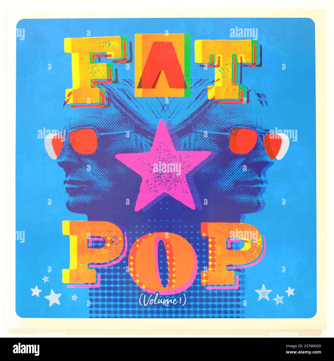 La couverture de Fat Pop , album de 2021 de Paul Weller sur Polydor - USAGE ÉDITORIAL SEULEMENT Banque D'Images