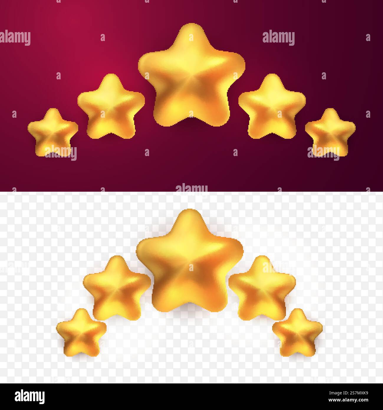 3d cinq étoiles d'or évaluation du produit avis style de dessin animé Illustration de Vecteur 3d cinq étoiles d'or évaluation du produit avis style de dessin animé Illustration de Vecteur