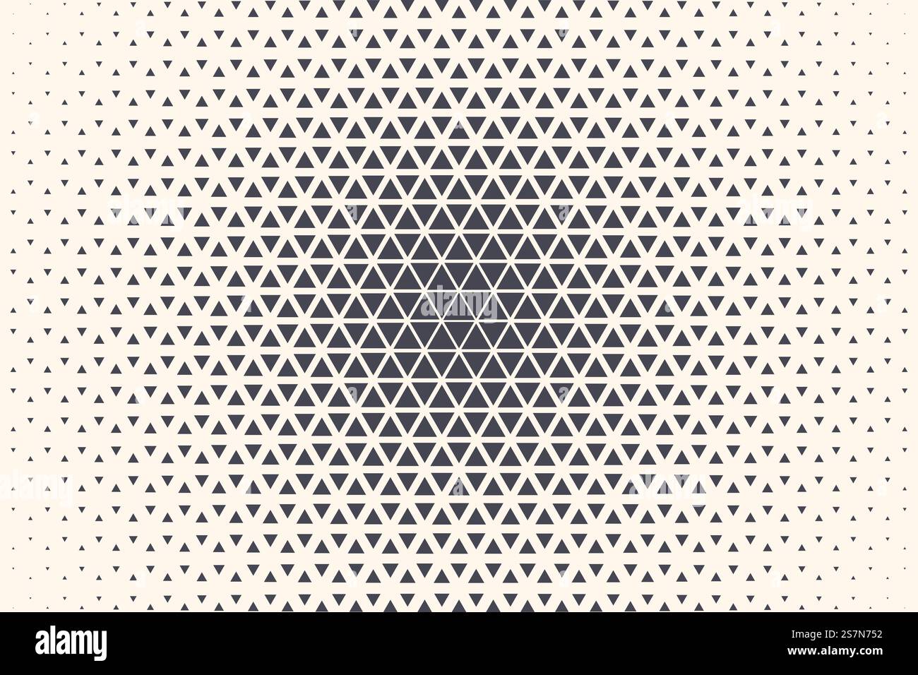 Motif demi-ton triangulaire texture radiale arrière-plan abstrait. Arrière-plan de la technologie abstraite de vecteur triangle Illustration de Vecteur
