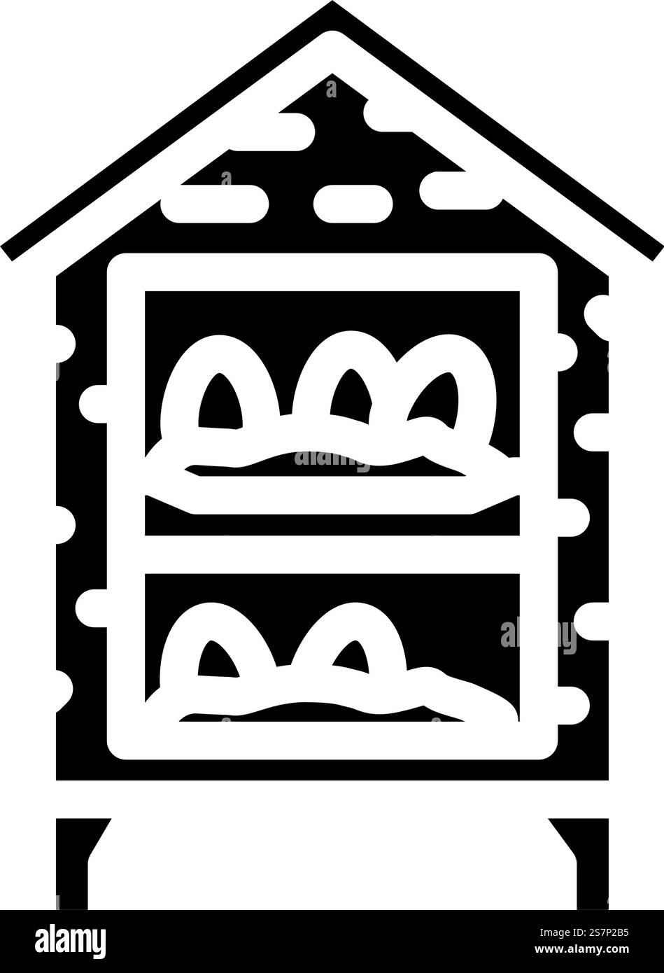 vecteur d'icône de glyphe de nourriture de poulet d'oeuf de ferme. panneau de nourriture de poulet d'oeuf de ferme. illustration de symbole isolé. illustration vectorielle d'icône de glyphe de nourriture d'oeuf de ferme Illustration de Vecteur