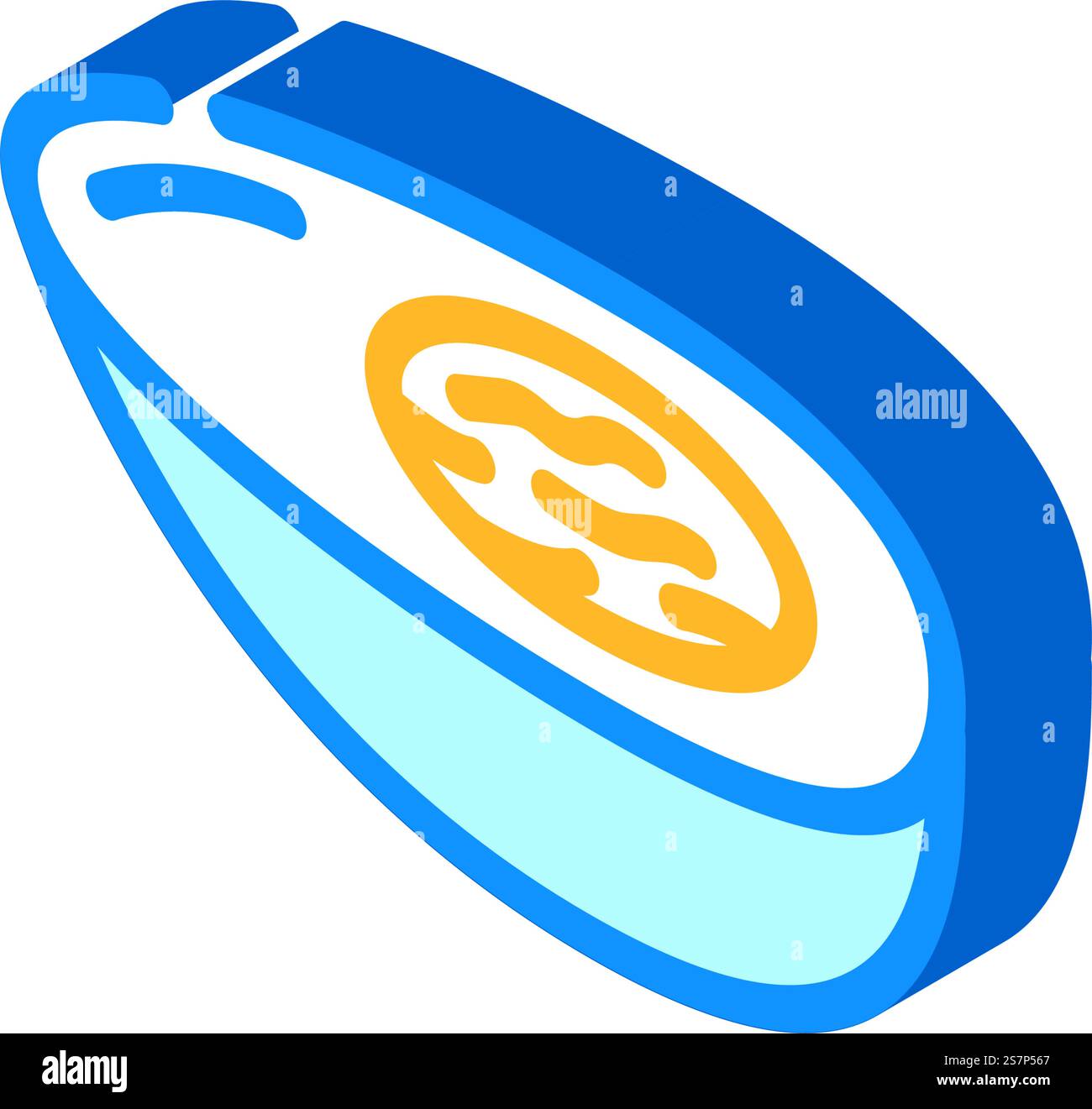 vecteur d'icône isométrique de poulet d'oeuf bouilli. signe de poulet aux œufs durs. illustration de symbole isolé. illustration vectorielle d'icône isométrique de poulet d'oeuf bouilli Illustration de Vecteur