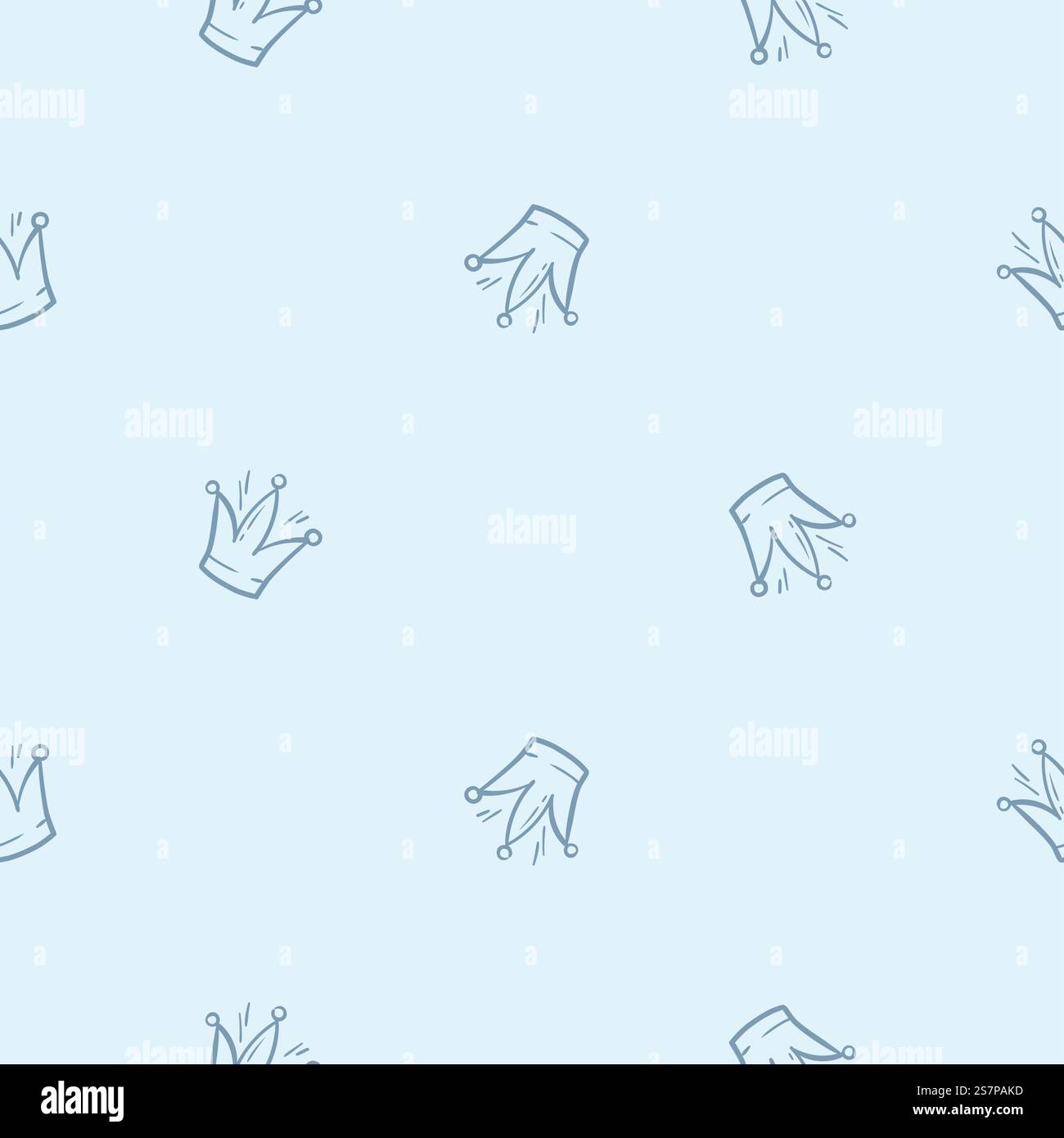 Simple motif sans couture noir et blanc avec des attributs de vacances pour une fille, couronne. Arrière-plan répétitif modifiable pour l'habillage Illustration de Vecteur Simple motif sans couture noir et blanc avec des attributs de vacances pour une fille, couronne. Arrière-plan répétitif modifiable pour l'habillage Illustration de Vecteur