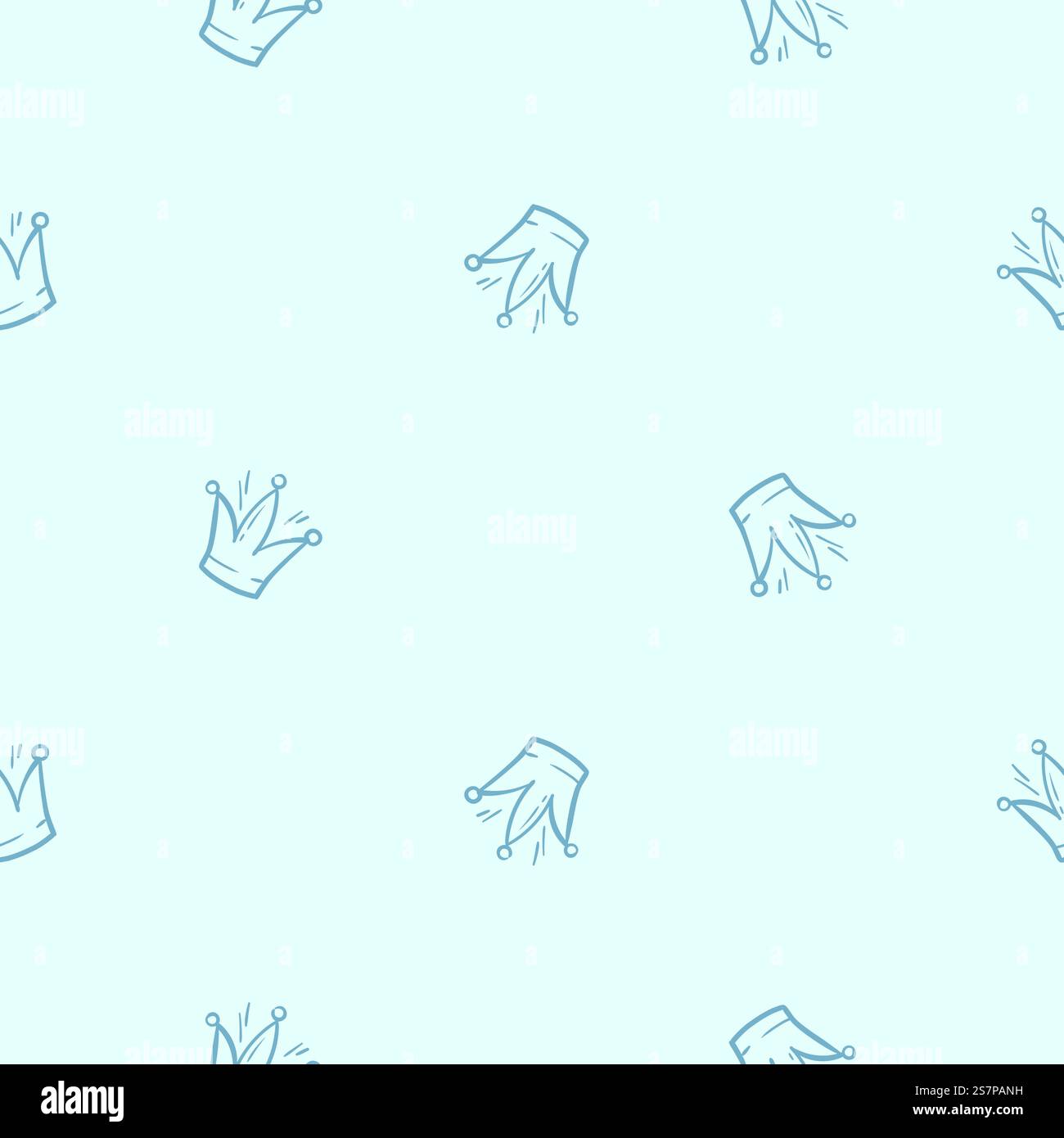 Simple motif sans couture noir et blanc avec des attributs de vacances pour une fille, couronne. Arrière-plan répétitif modifiable pour l'habillage Illustration de Vecteur Simple motif sans couture noir et blanc avec des attributs de vacances pour une fille, couronne. Arrière-plan répétitif modifiable pour l'habillage Illustration de Vecteur