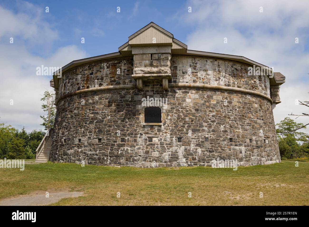 Bâtiment historique militaire - la plus ancienne tour en Amérique du Nord, Halifax, Nouvelle-Écosse, Canada Banque D'Images