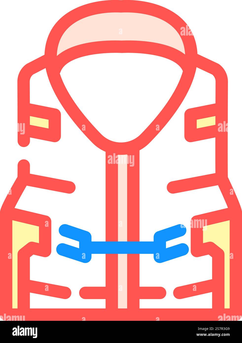 vecteur d'icône de couleur marine d'équipement de sécurité de navire. panneau maritime pour équipement de sécurité des navires. illustration de symbole isolé. illustration vectorielle d'icône de couleur marine d'équipement de sécurité de navire Illustration de Vecteur