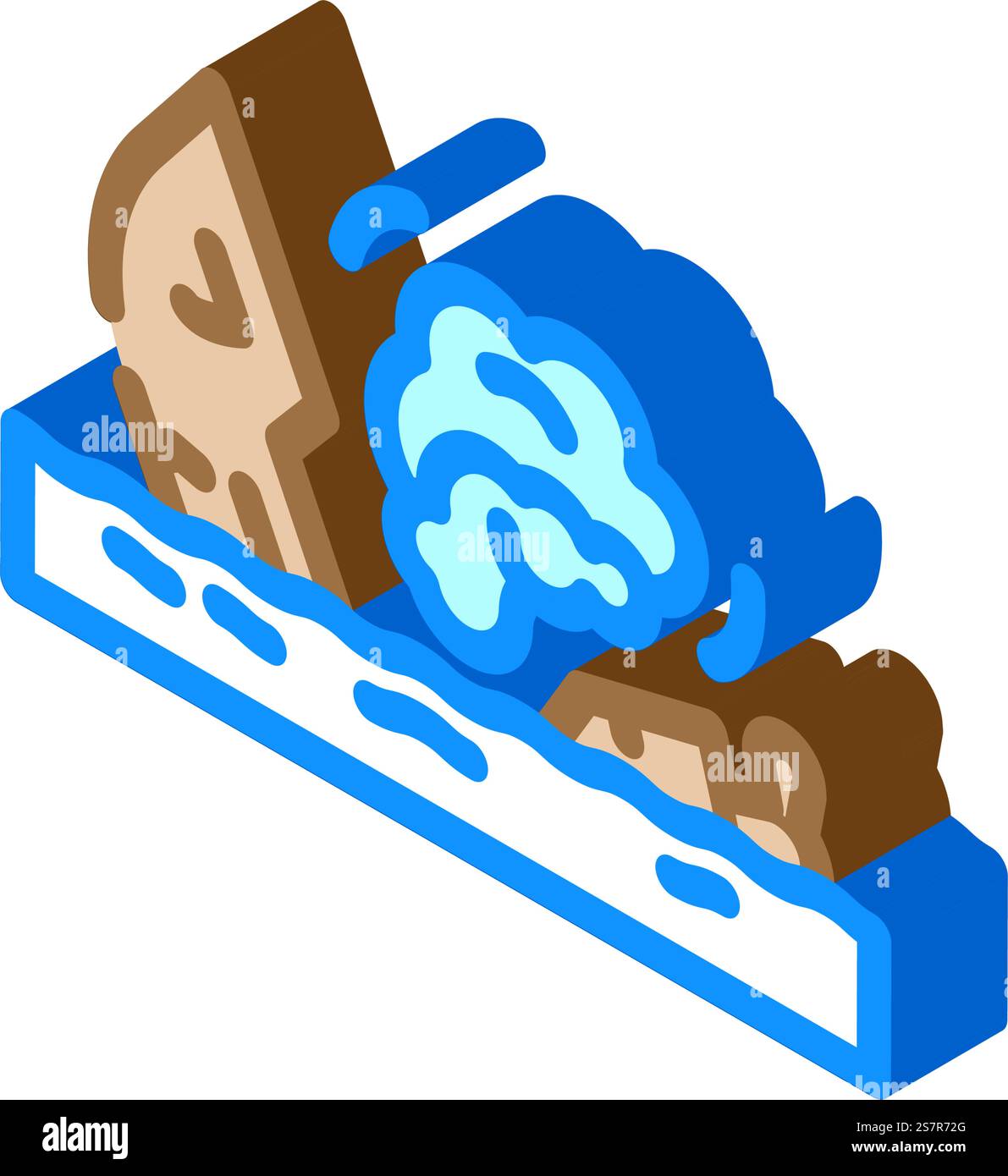 vecteur d'icône isométrique d'accident maritime. panneau d'accident maritime. illustration de symbole isolé. illustration vectorielle d'icône isométrique d'accident maritime Illustration de Vecteur