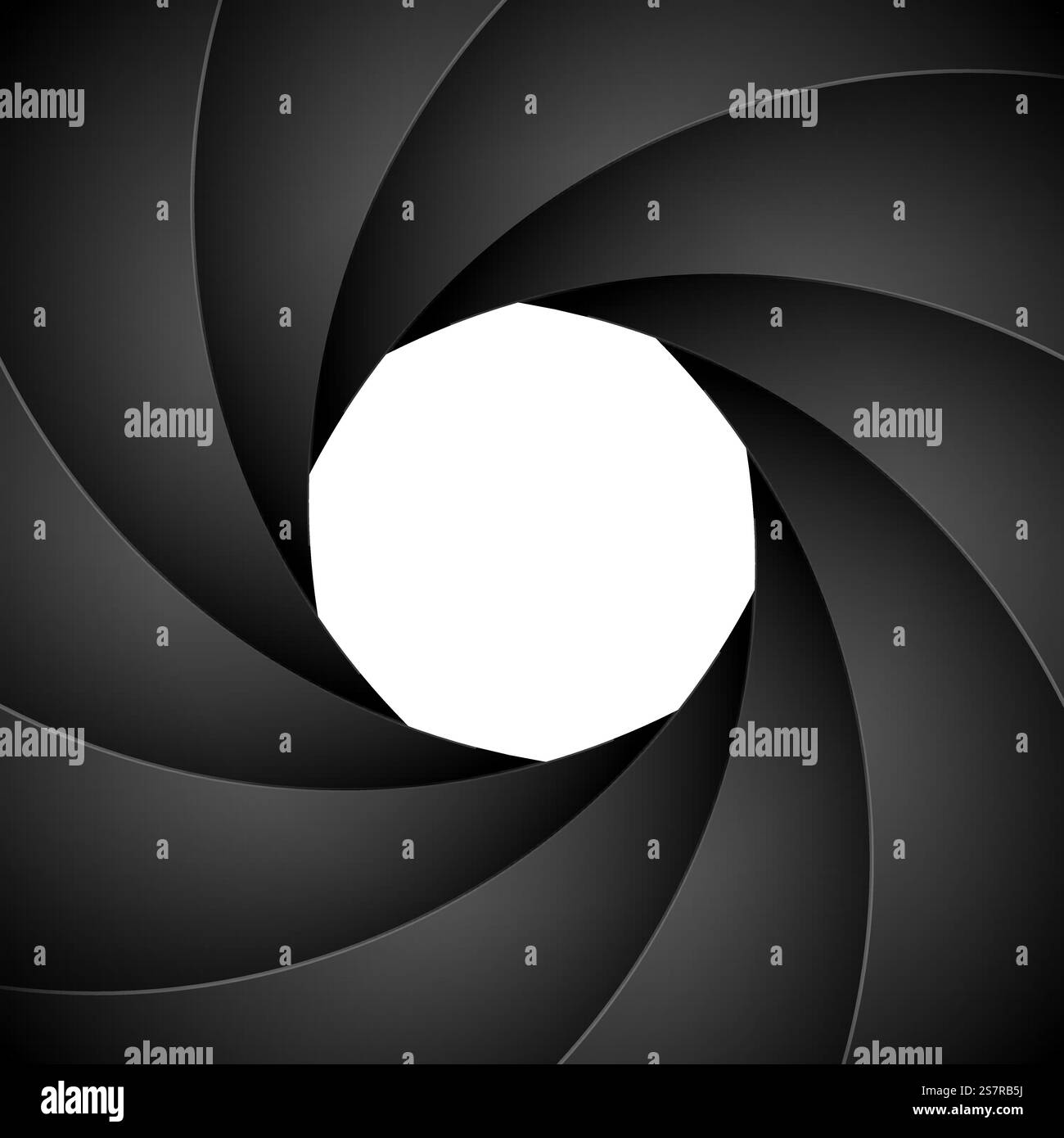 Ouverture d'arrière-plan de photographie de l'obturateur de l'appareil Conception numérique de zoom optique noire à vecteur de mise au point. Ouverture d'arrière-plan de photographie de l'obturateur de l'appareil Conception numérique avec zoom à objectif noir vectoriel de mise au point Illustration de Vecteur