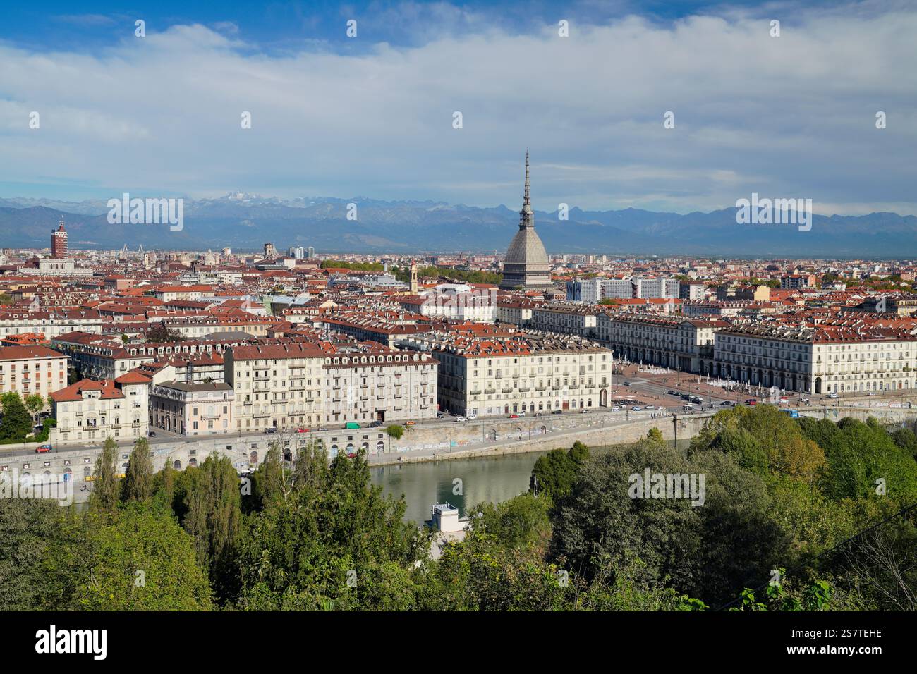 Turin, Turin, mole Antonelliana, Piémont, Italie Banque D'Images