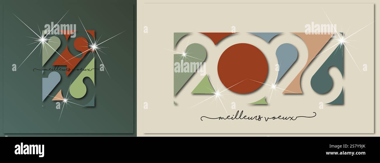 2026 - bonne année 2026 Illustration de Vecteur