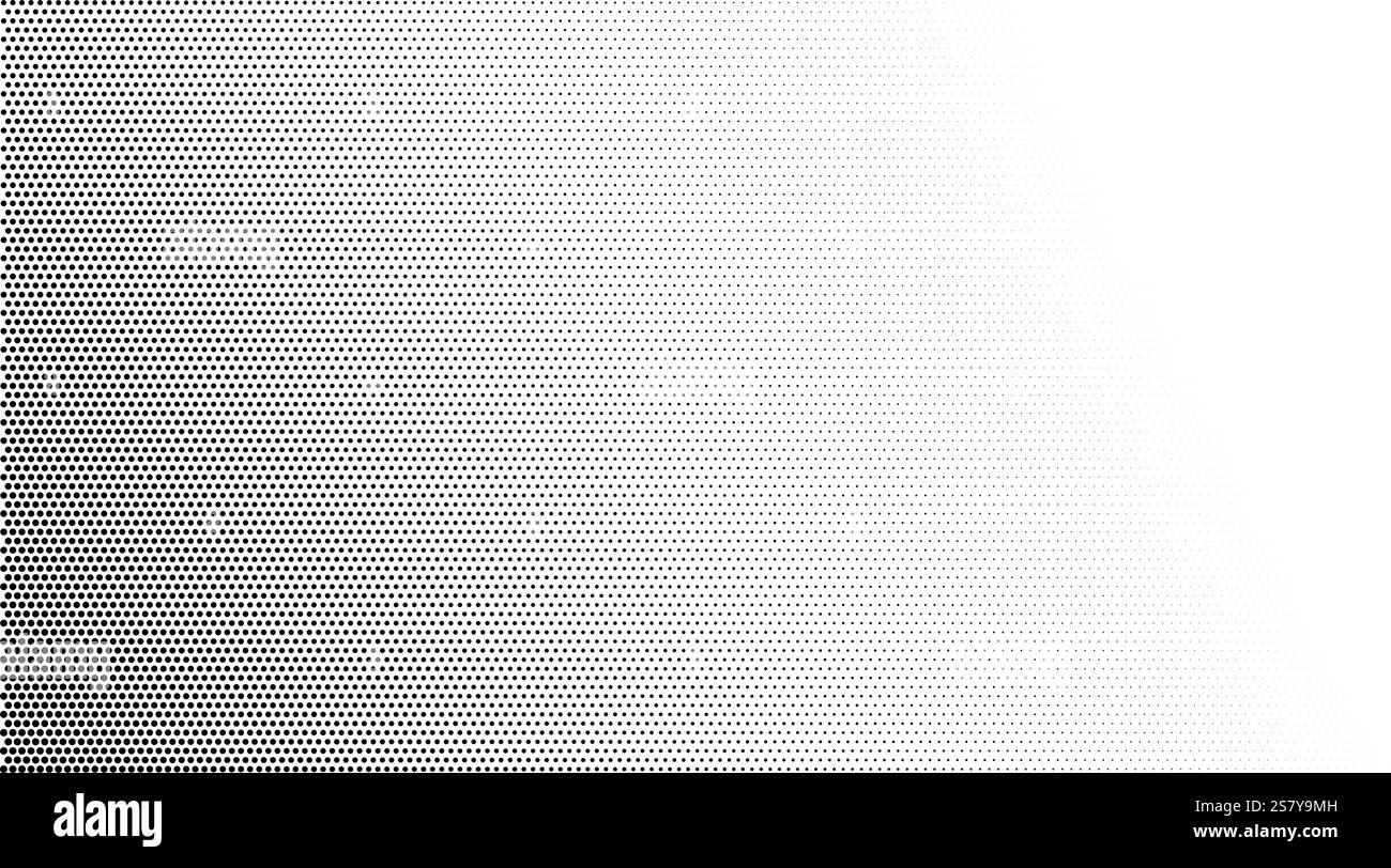 Arrière-plan dégradé en demi-teintes. Coin texturé à gradient vectoriel abstrait Illustration de Vecteur