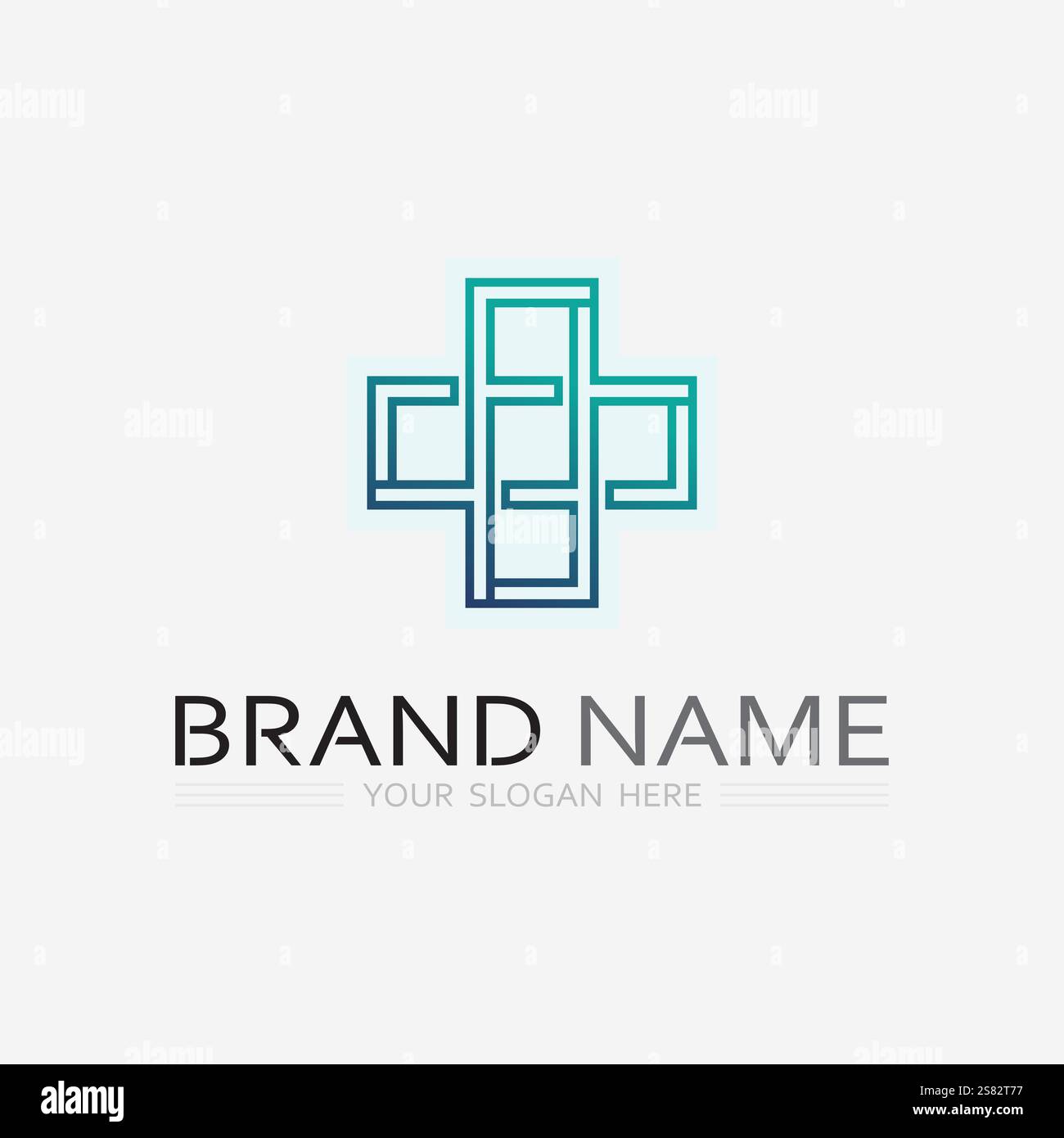 protection de la santé avec logo de bouclier modèle vectoriel pour le médical ou vecteur de compagnie d'assurance Illustration de Vecteur