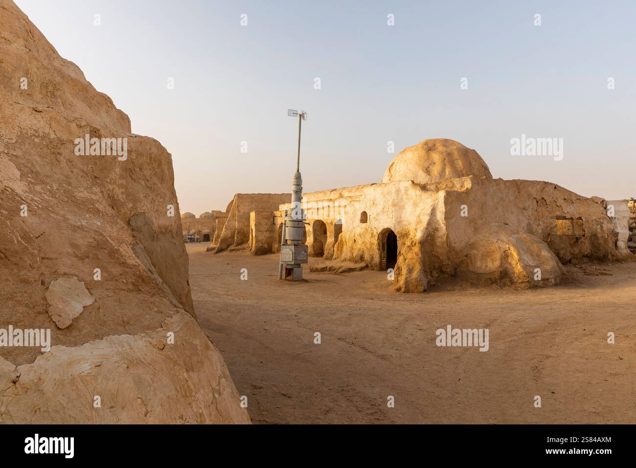 Abandonné MOS Espa Star Wars Set, Tunisie Banque D'Images