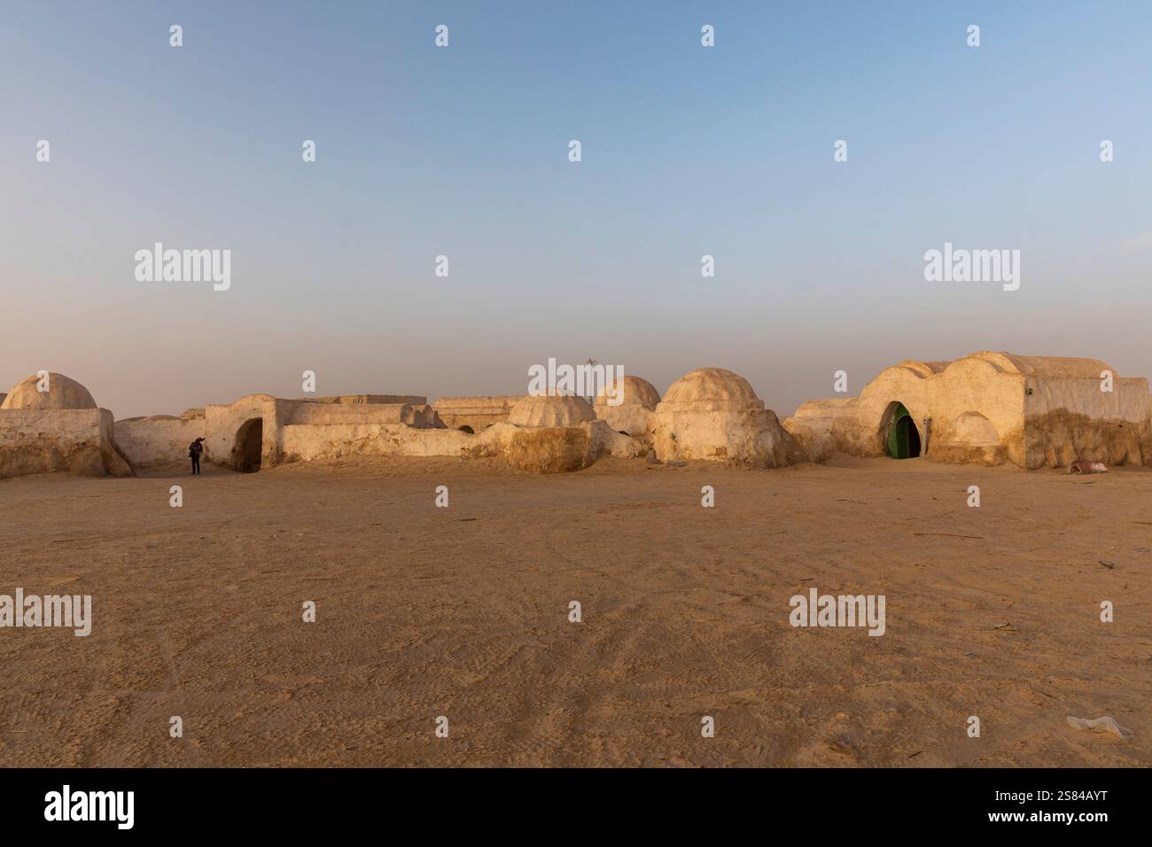Abandonné MOS Espa Star Wars Set, Tunisie Banque D'Images