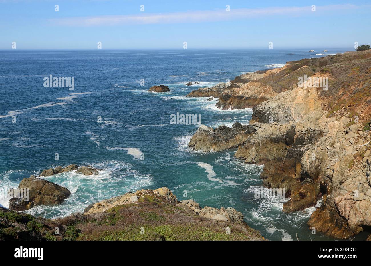 Falaises de Granite Canyon, Californie Banque D'Images