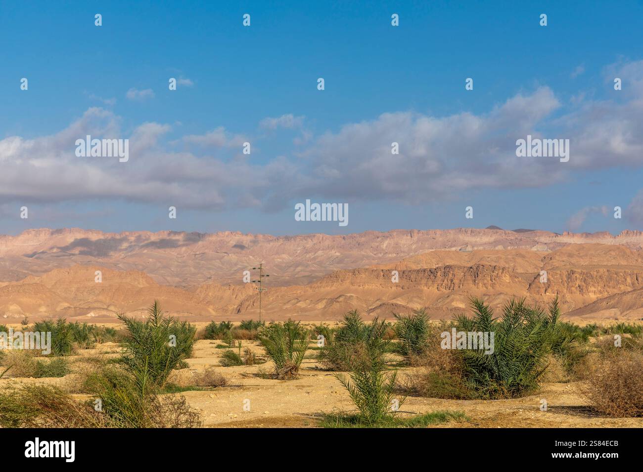Montagnes, collines, crêtes, falaises, en Tunisie Banque D'Images