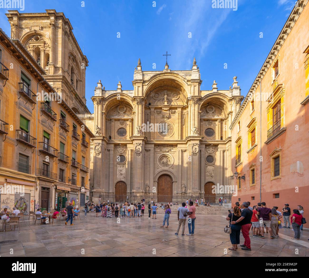 Cathédrale de Grenade, Grenade, Andalousie, Espagne Banque D'Images