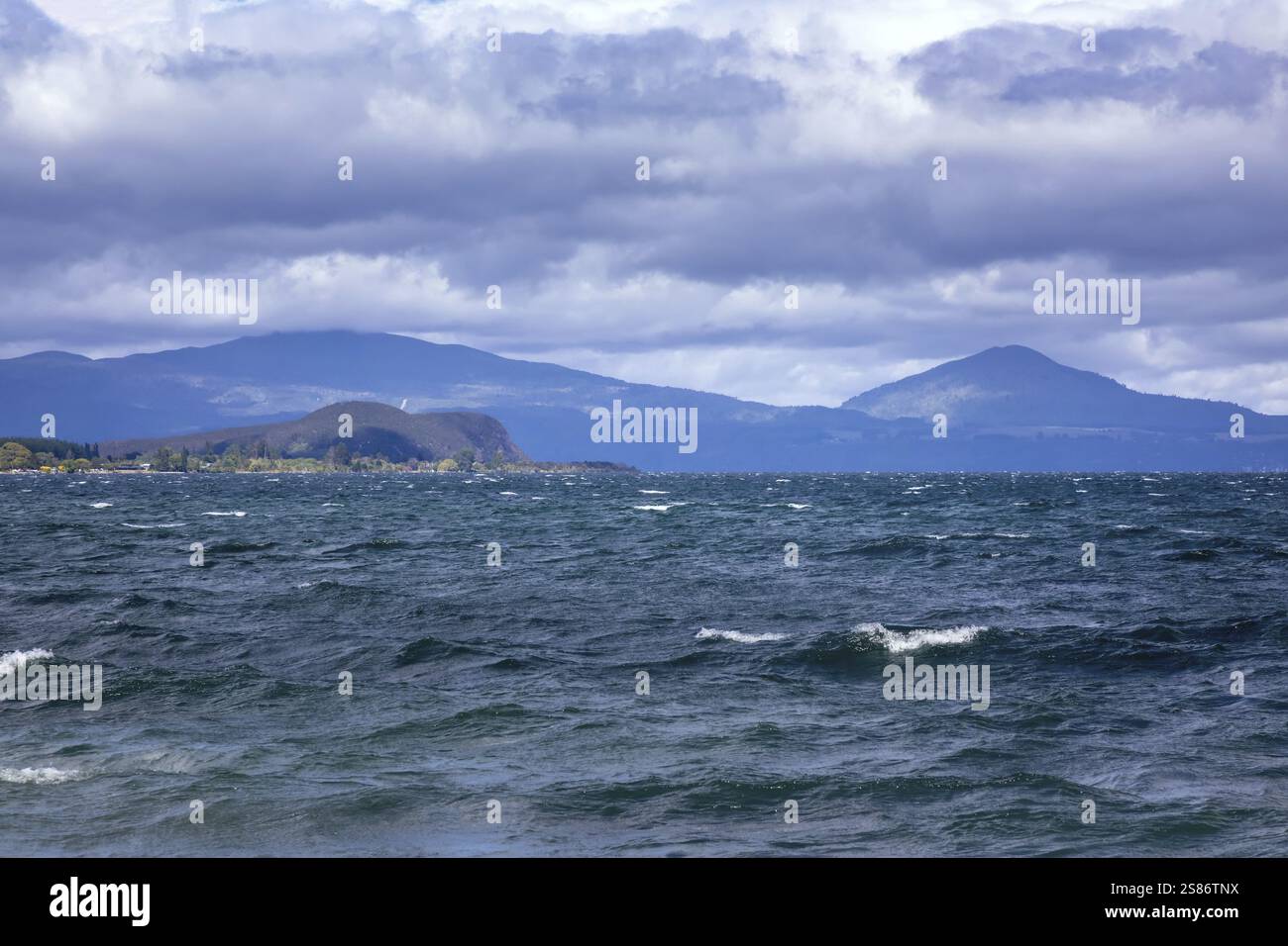 Une image d'un fond de paysage océanique Banque D'Images