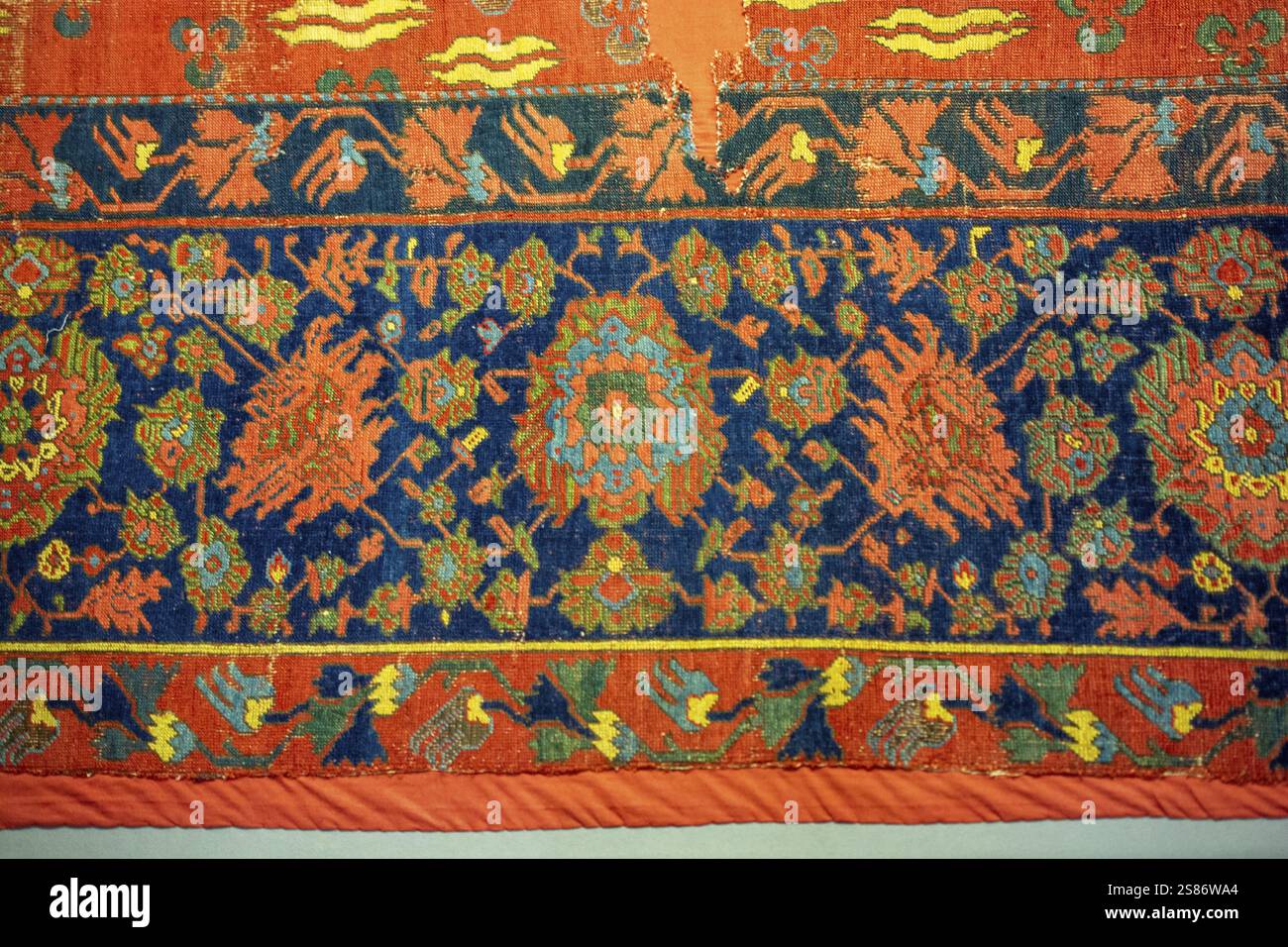 Carpettes artisanales en gros plan Banque D'Images