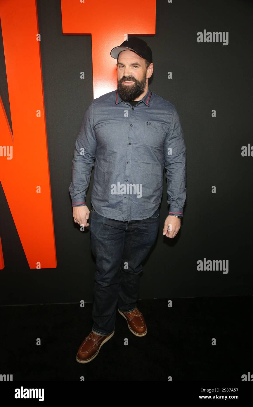Ethan Suplee à la projection spéciale 'The Hunt', arrivées, Los Angeles, USA - 09 mars 2020 Banque D'Images