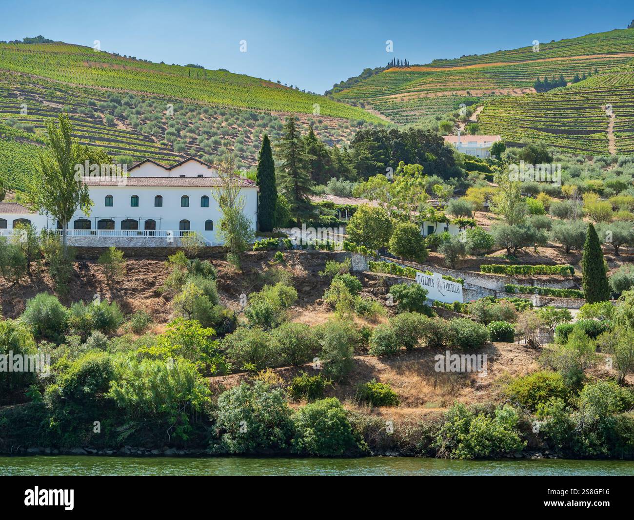 Quinta de Vargellas, Douro, Portugal. Banque D'Images