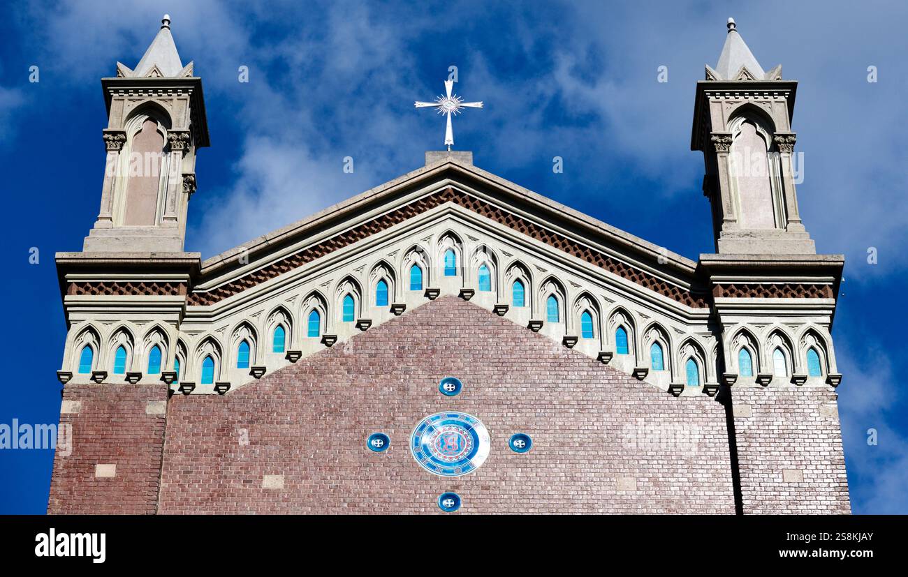 Église Saint Antoine de Padoue sur la rue Istiklal, Istanbul, Turquie Banque D'Images