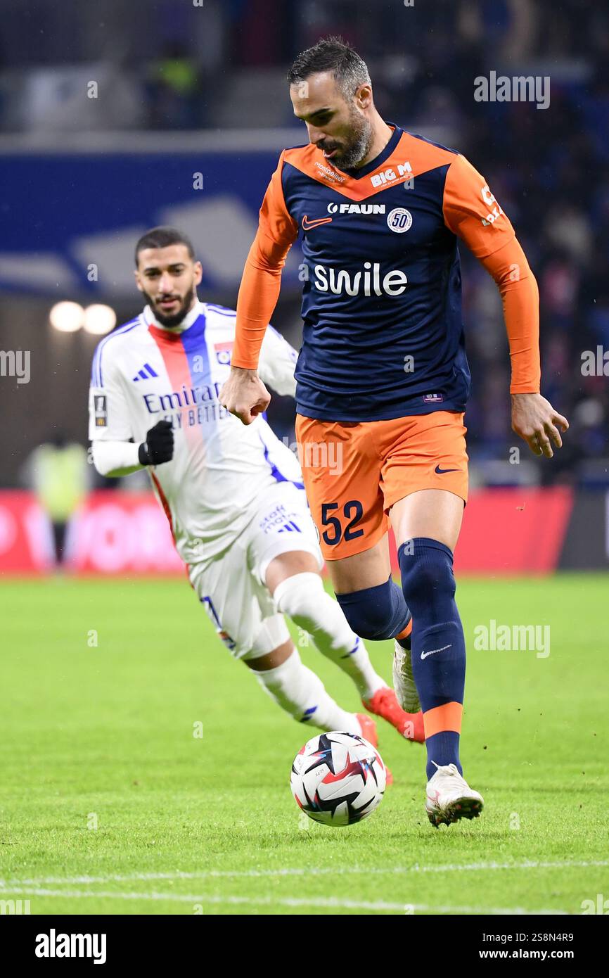 52 Nikola Maksimovic (mhsc) lors du match de Ligue 1 McDonald's entre ...