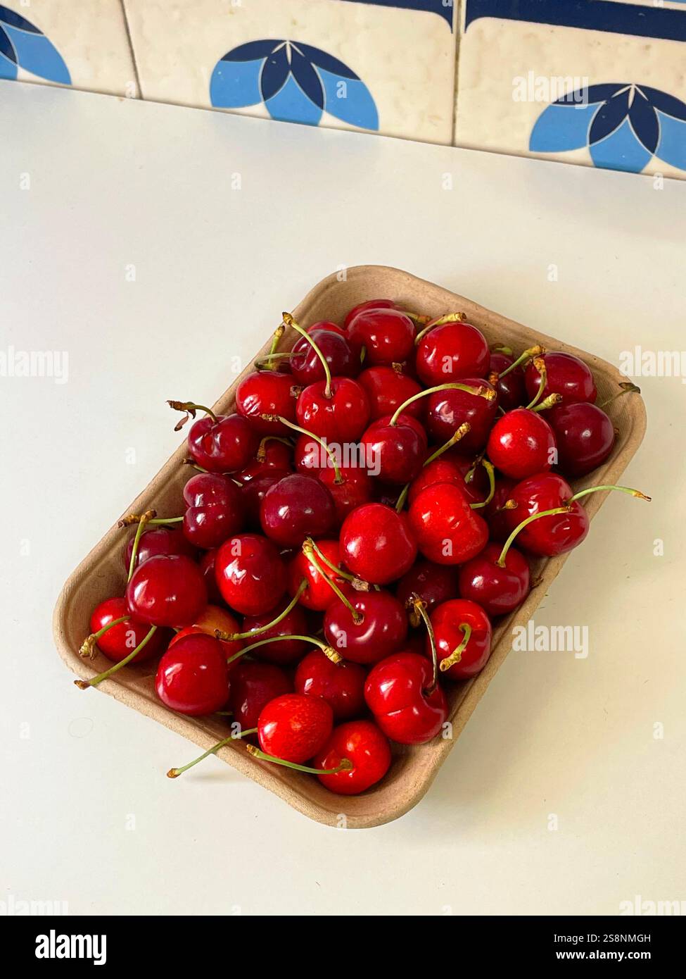Cerises. - Image de stock capturée avec un smartphone