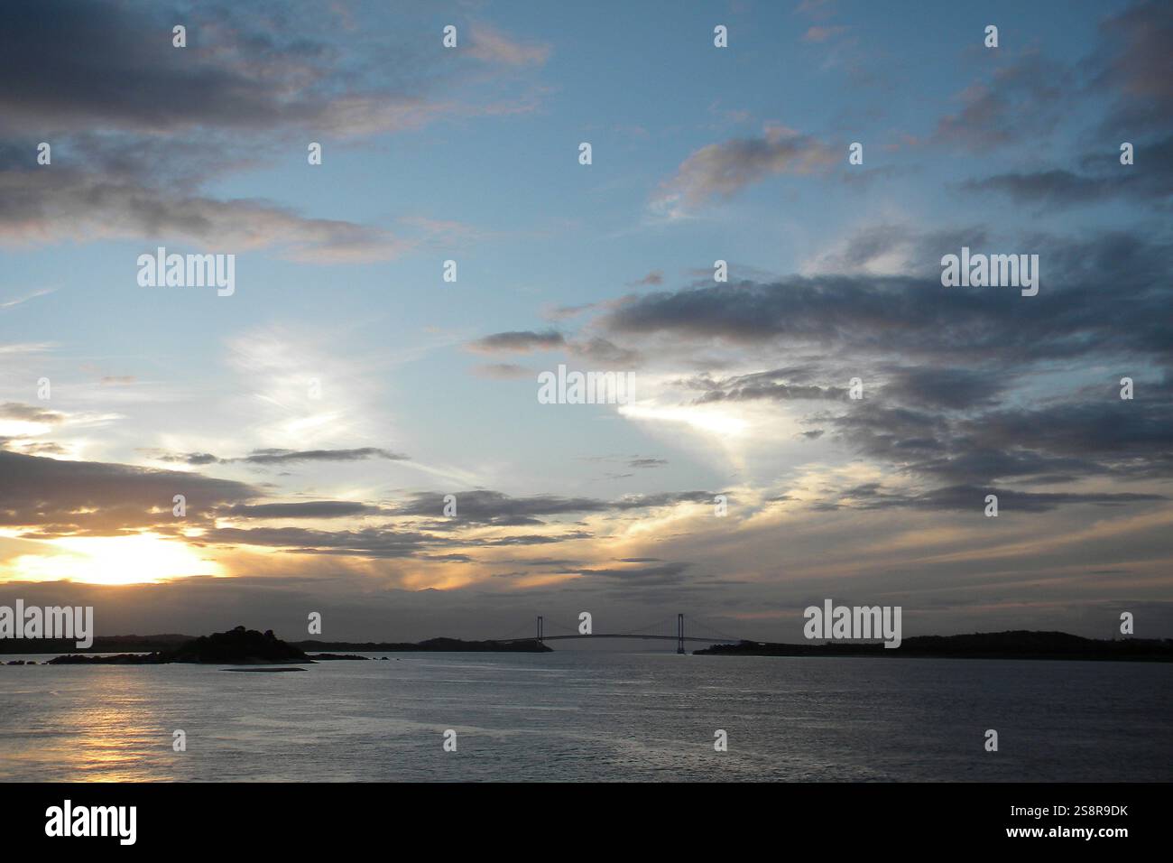 Venezuela. Ciudad Bolivar. Rivière Orinoco Banque D'Images