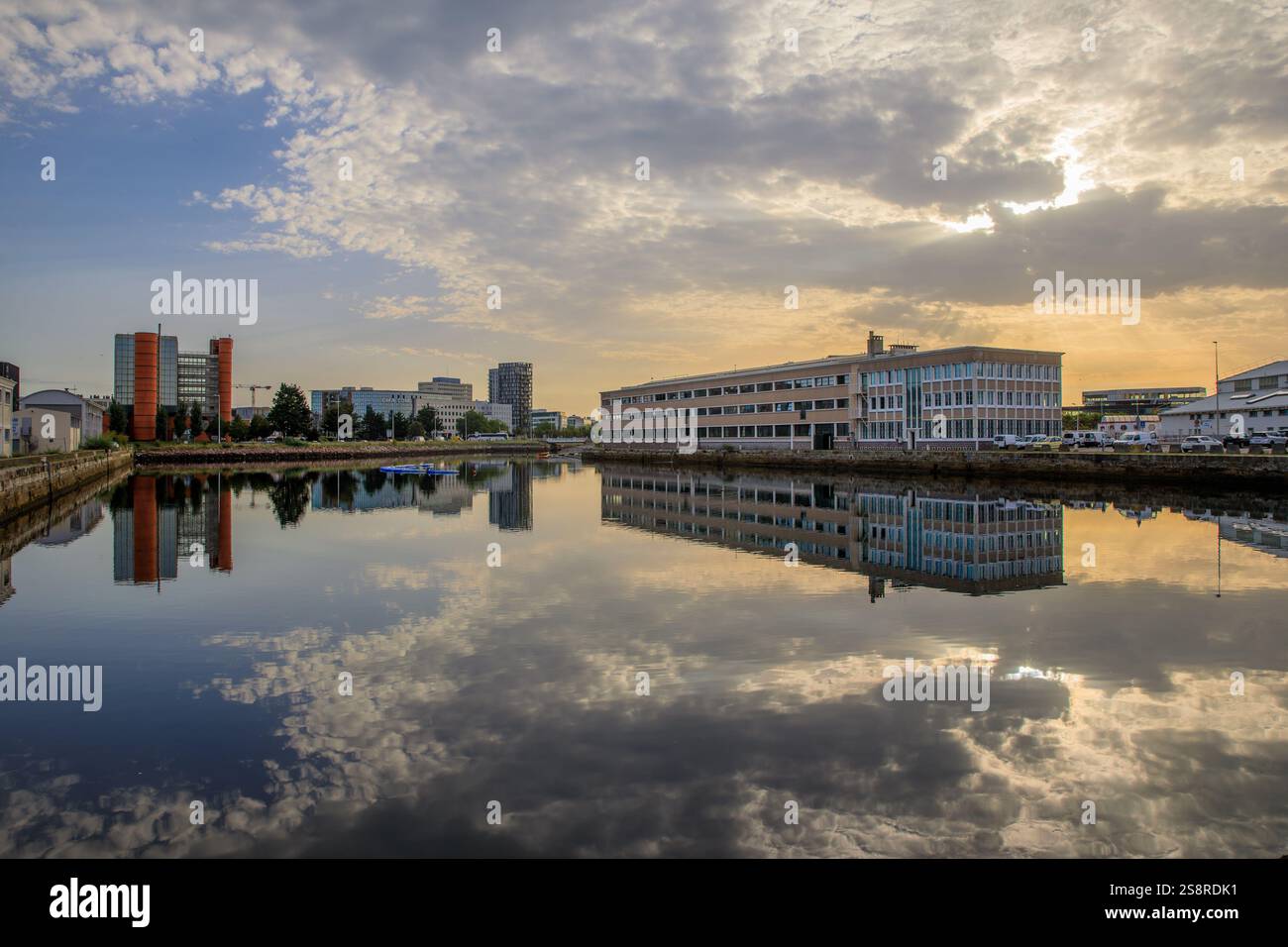 France, région Normandie, Seine-maritime (département), le Havre, port, marina, bassin de la barre, Banque D'Images