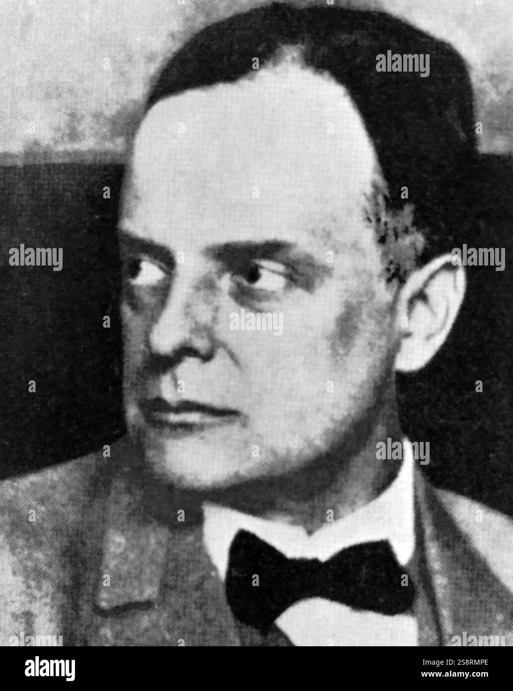 Photographie de Paul Klee (1879-1940) Un artiste suisse-allemand qui a influencé l'Expressionnisme, le cubisme et le surréalisme. En date du 20e siècle Banque D'Images