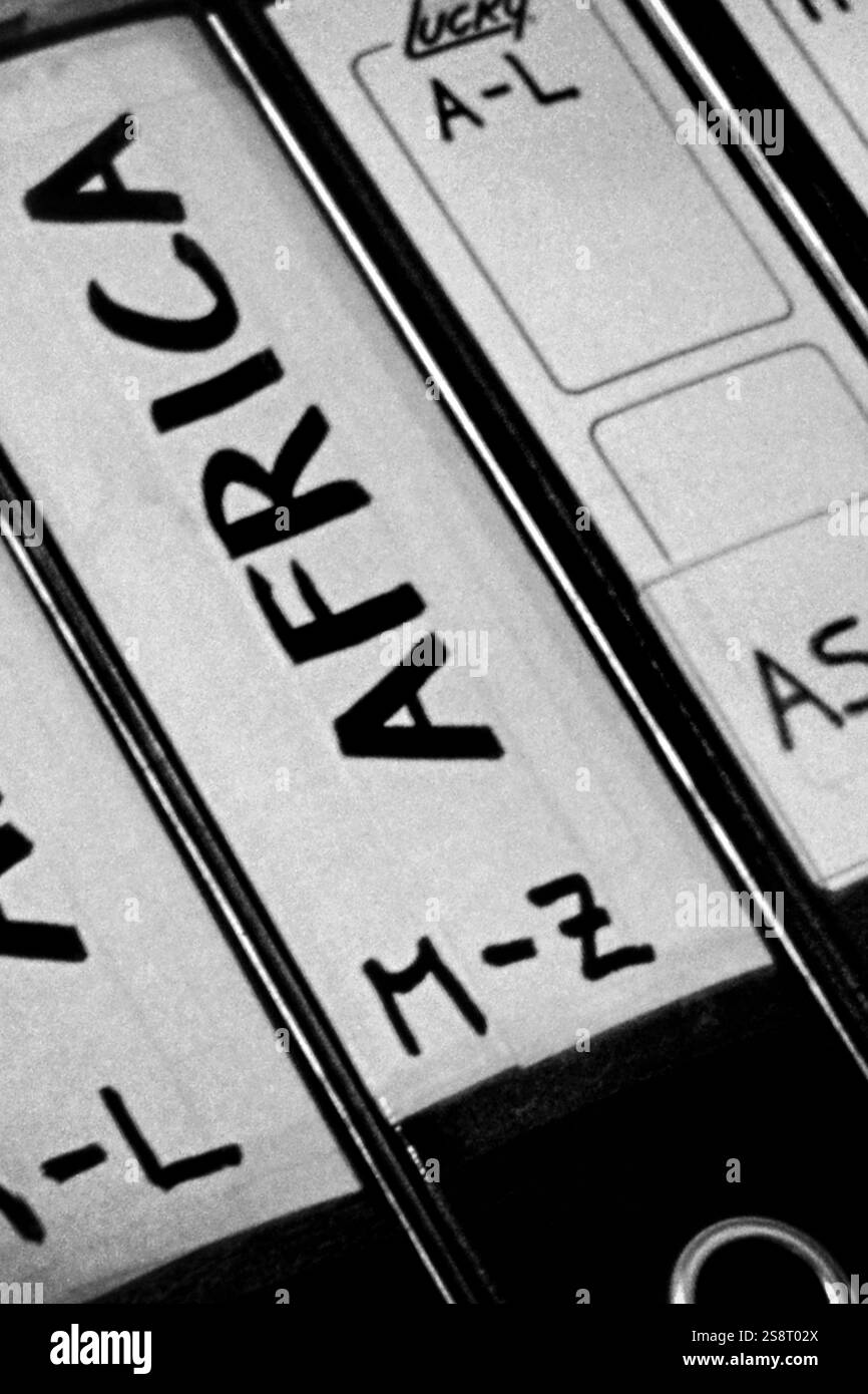 Reglex noir et blanc Banque D'Images