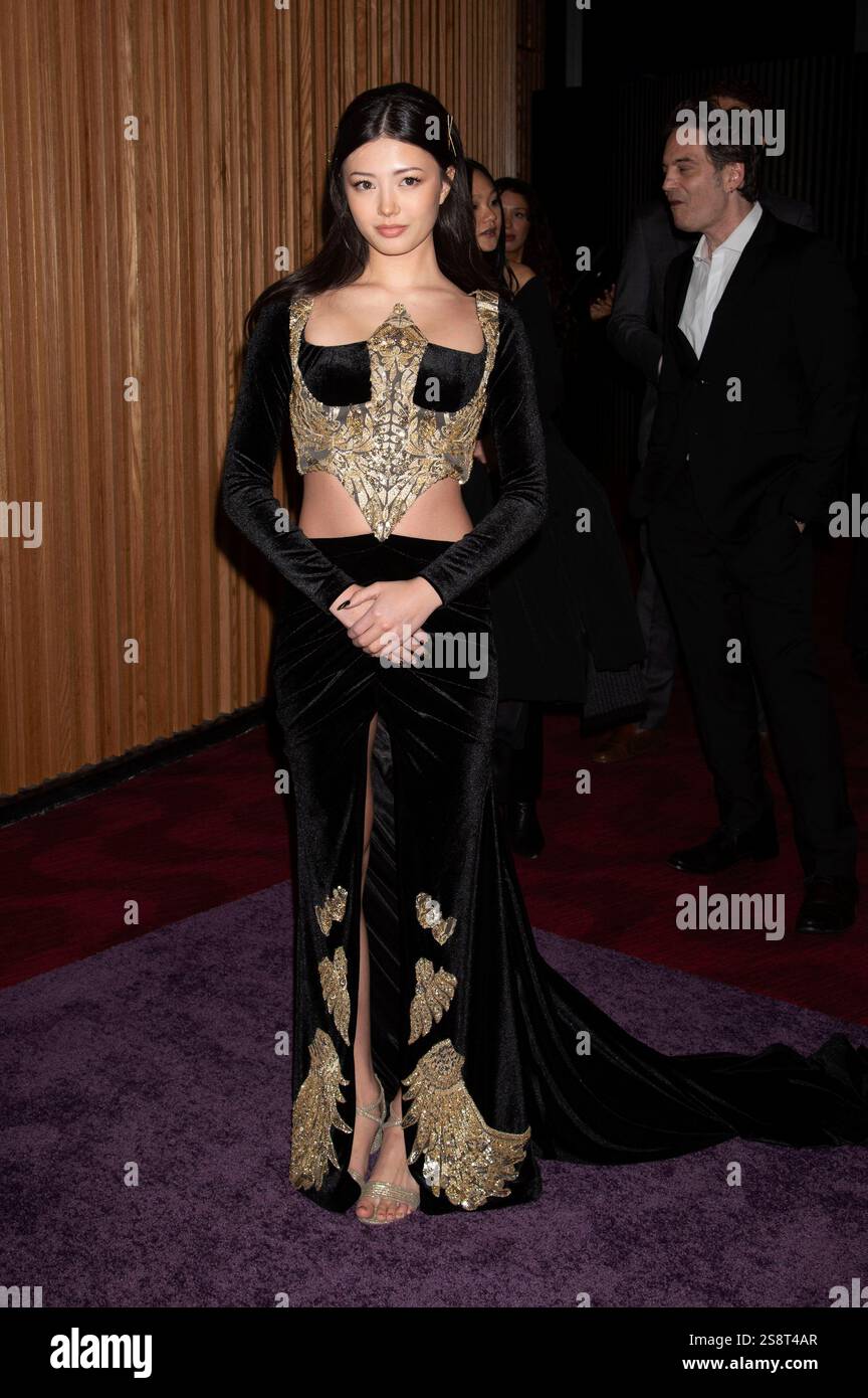 Miku Martineau BEI der Weltpremiere des Paramount films Star Trek : section 31 / Star Trek : Sektion 31 im Jazz at Lincoln Center. New York, 22.01.2025 *** Miku Martineau à la première mondiale du film Paramount Star Trek section 31 Star Trek section 31 au Jazz at Lincoln Center New York, 22 01 2025 Foto:xB.xHinex/xFuturexImagex section31 5144 Banque D'Images