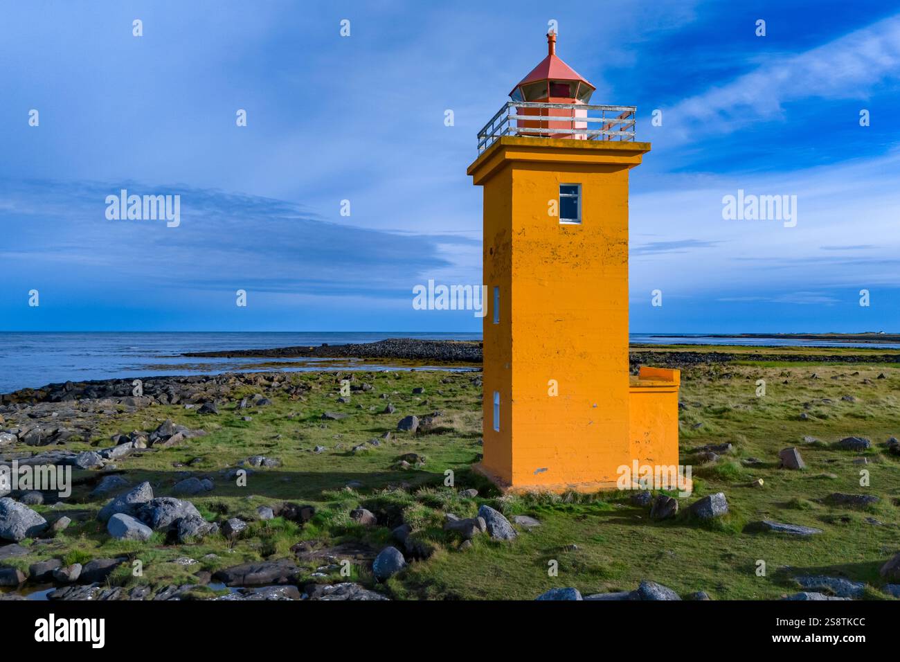 Phare de Stafnesviti Banque D'Images