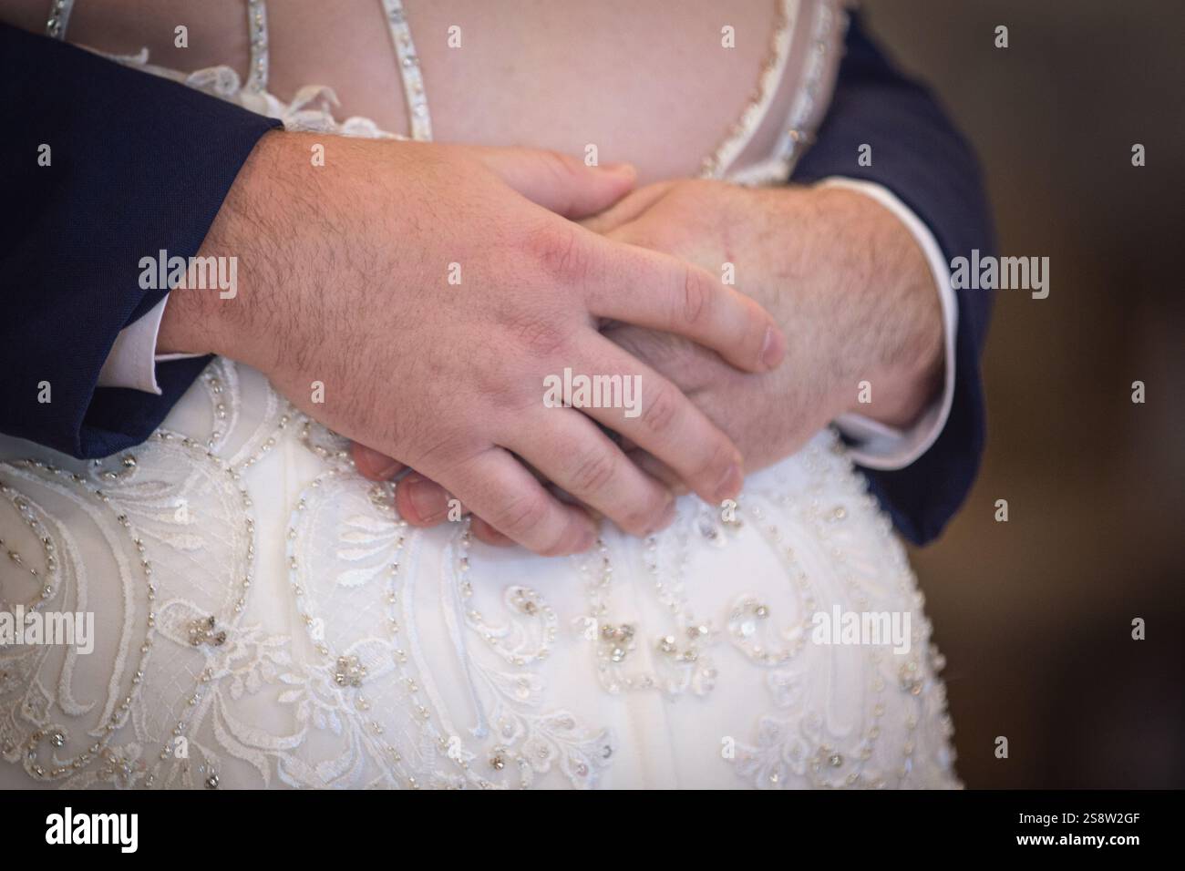 Détails de mariage Banque D'Images