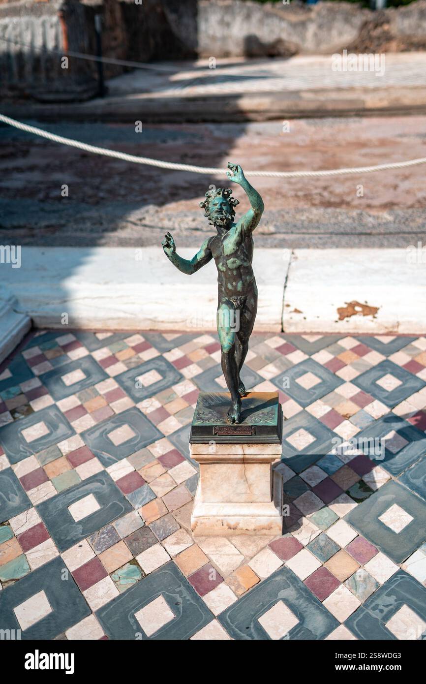 Parc archéologique de Pompéi Banque D'Images