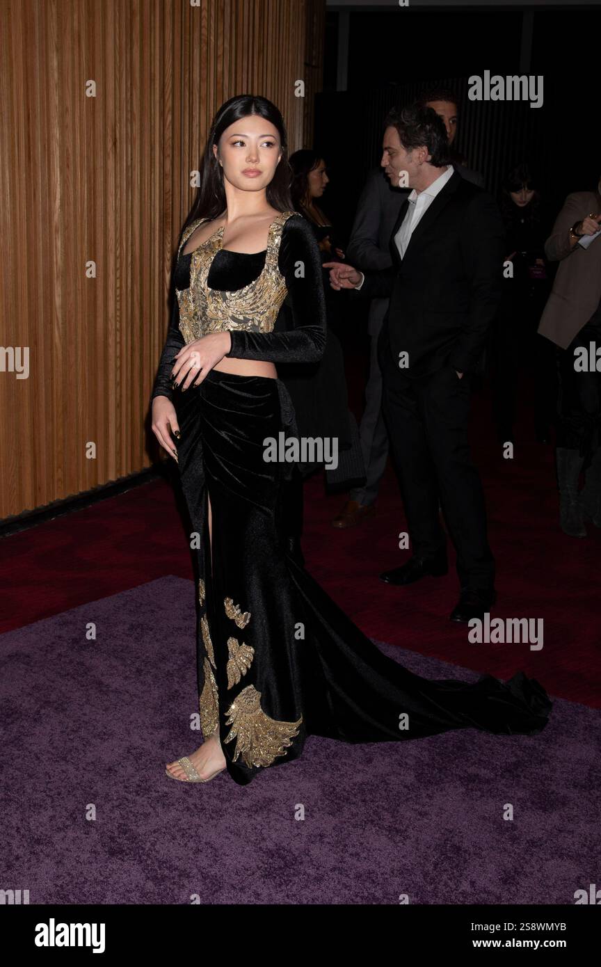 Miku Martineau BEI der Weltpremiere des Paramount+ films ' Star Trek : section 31 / Star Trek : Sektion 31' im Jazz at Lincoln Center. New York, 22.01.2025 Banque D'Images