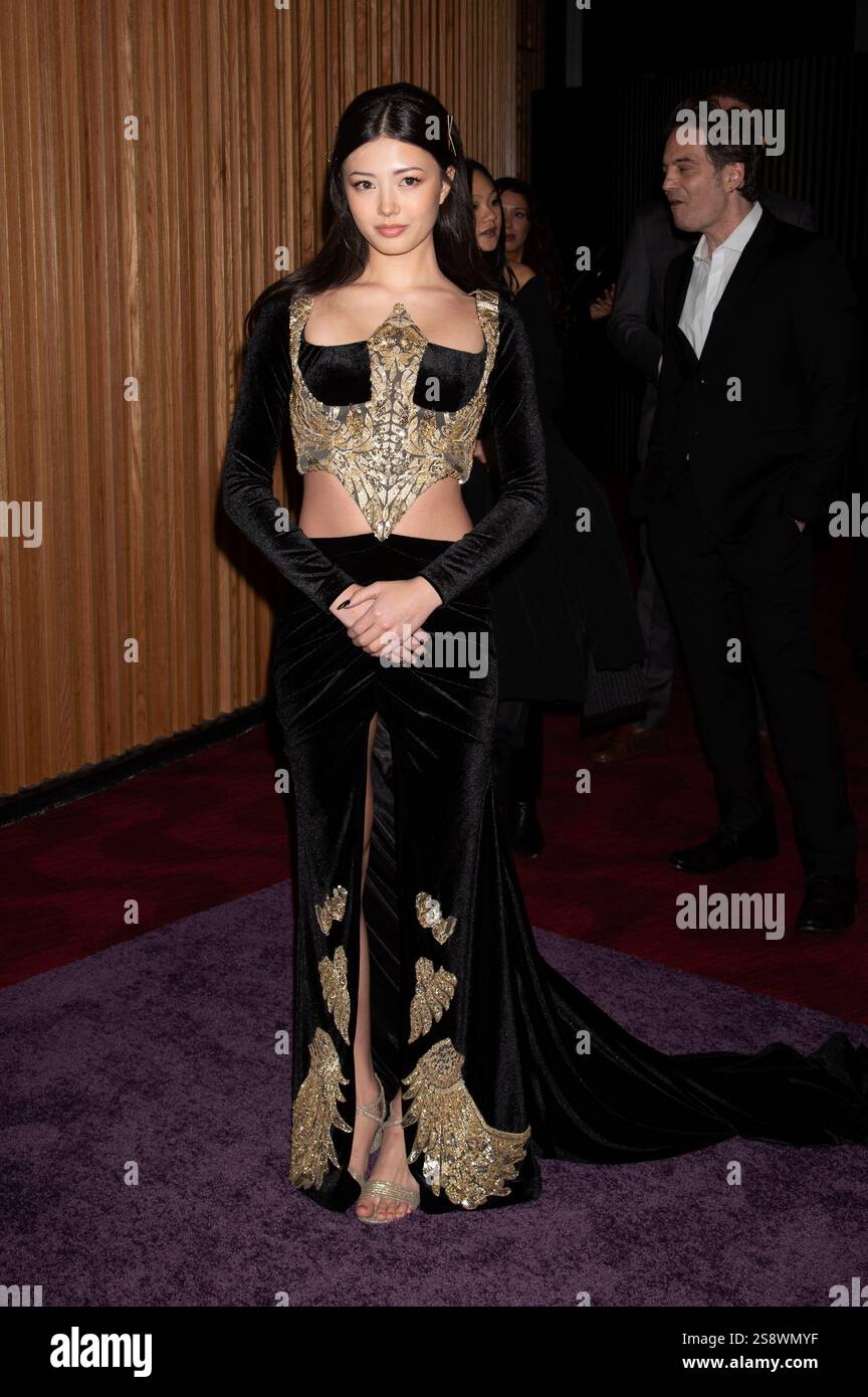 Miku Martineau BEI der Weltpremiere des Paramount+ films ' Star Trek : section 31 / Star Trek : Sektion 31' im Jazz at Lincoln Center. New York, 22.01.2025 Banque D'Images