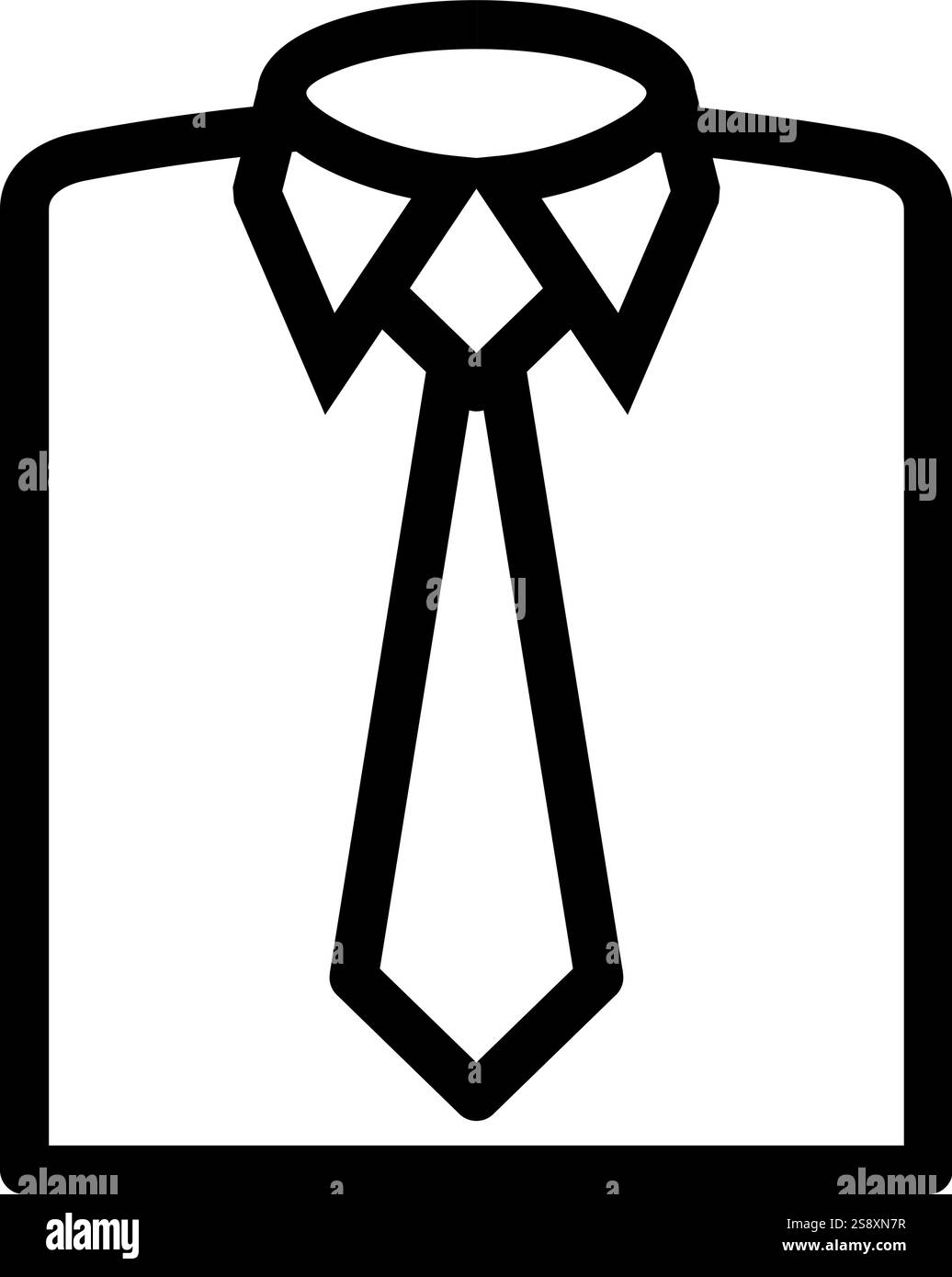 Vecteur d'icône de robe formelle. Convient aux applications mobiles, aux applications Web et aux médias imprimés. Illustration de Vecteur