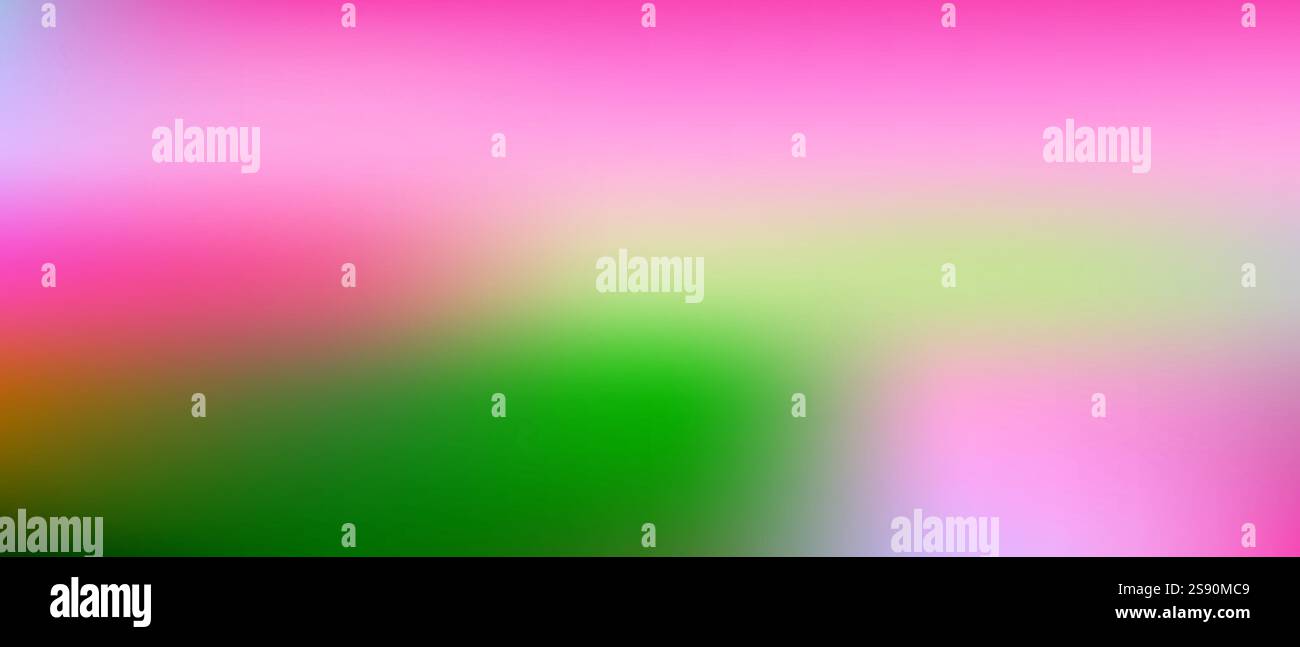 fond dégradé abstrait avec des teintes pastel de rose et de vert Illustration de Vecteur