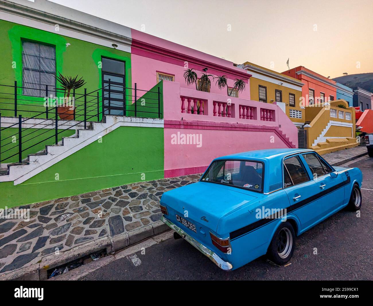Bo-Kaap à Kapstadt, Südafrika Banque D'Images