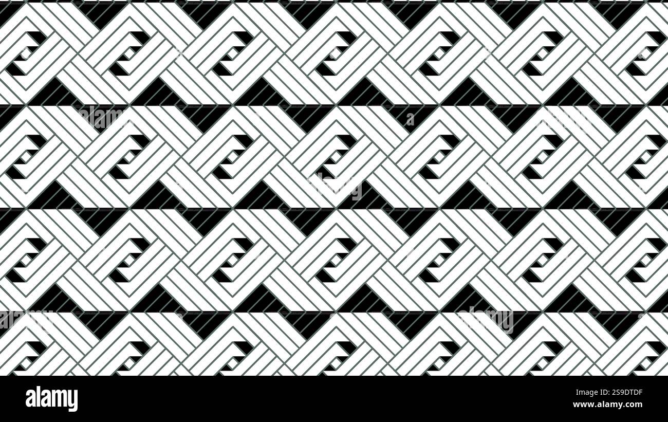 Motif géométrique minimaliste avec texture de ligne grise subtile sur fond blanc. Papier peint moderne propre, conception de carreaux lumineux, élément graphique monochrome Illustration de Vecteur