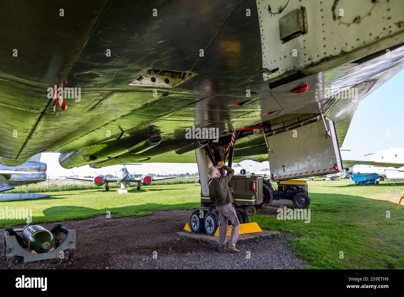 Musée de l'aviation de Norwich Banque D'Images