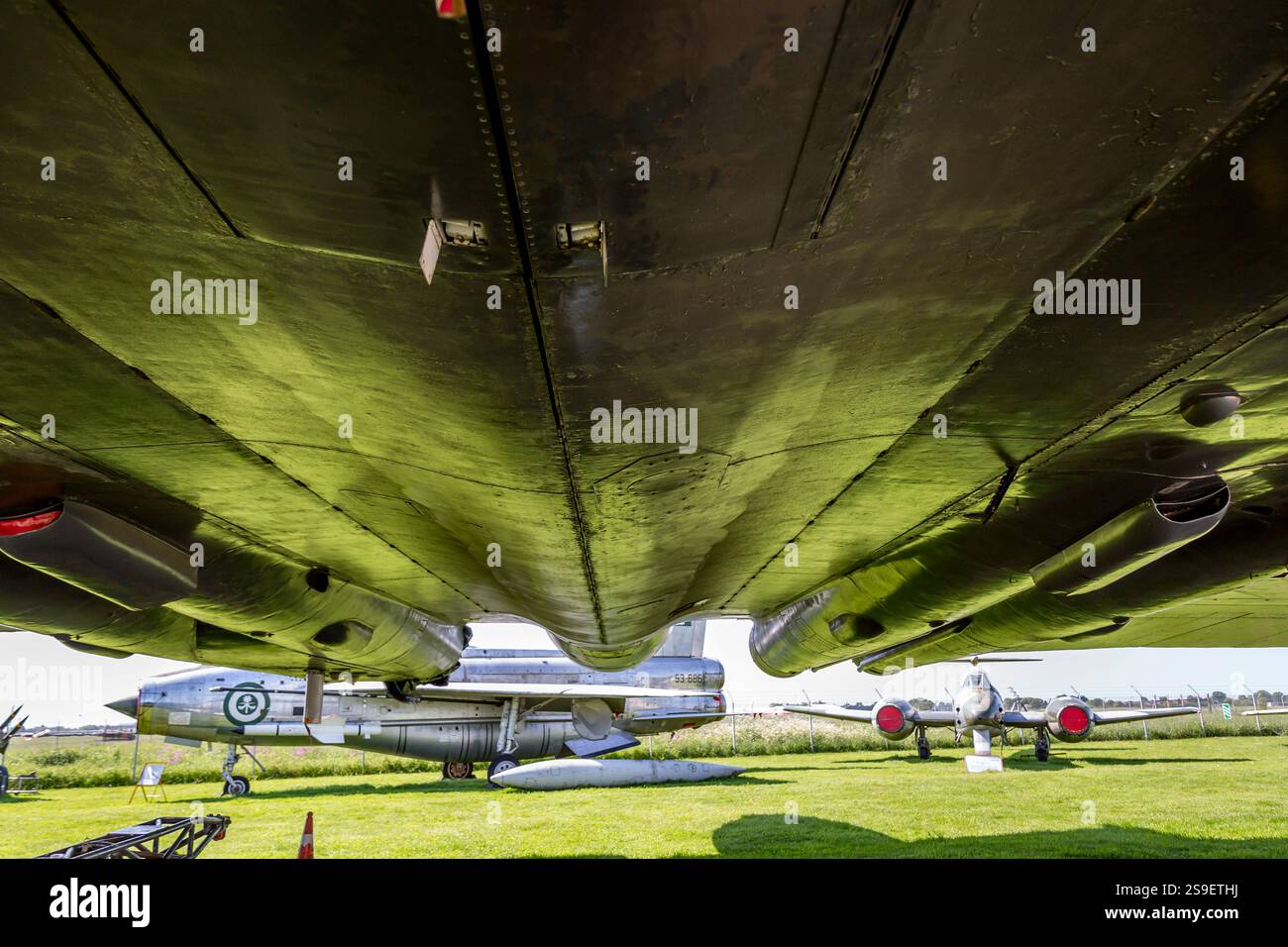 Musée de l'aviation de Norwich Banque D'Images