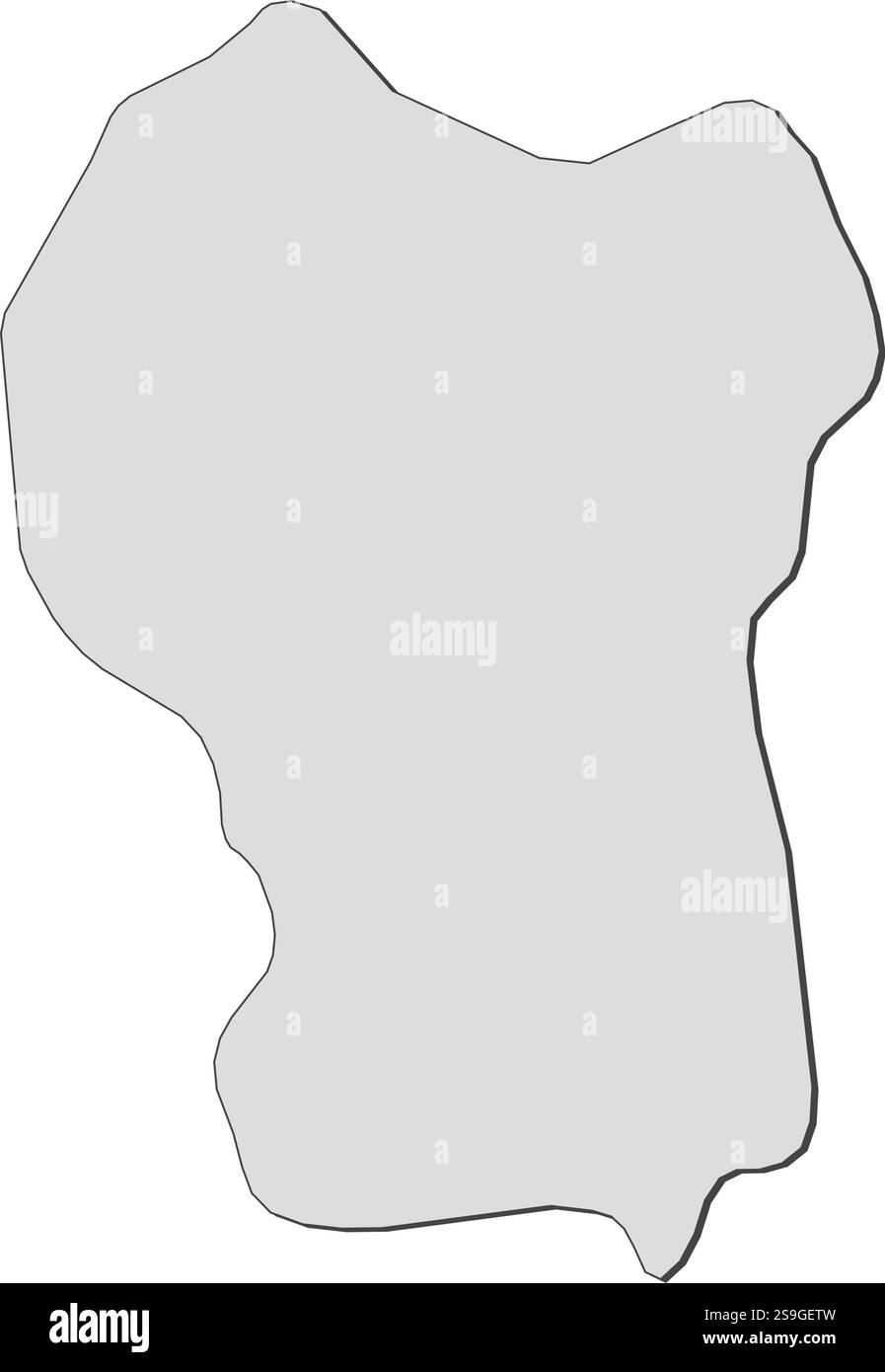 Carte de Kuala Lumpur, une province de Malaisie. Illustration de Vecteur