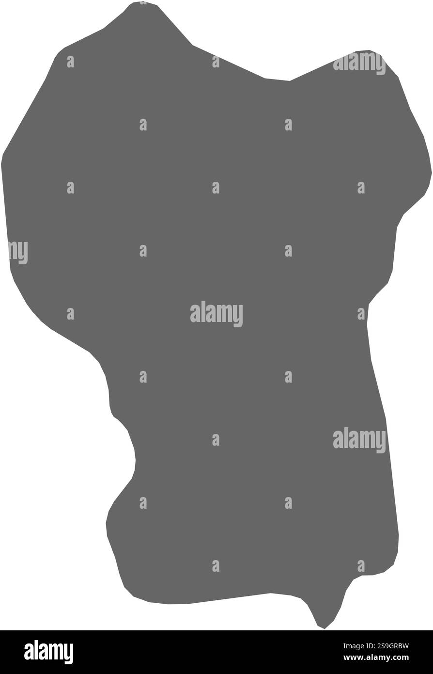 Carte de Kuala Lumpur, une province de Malaisie. Illustration de Vecteur