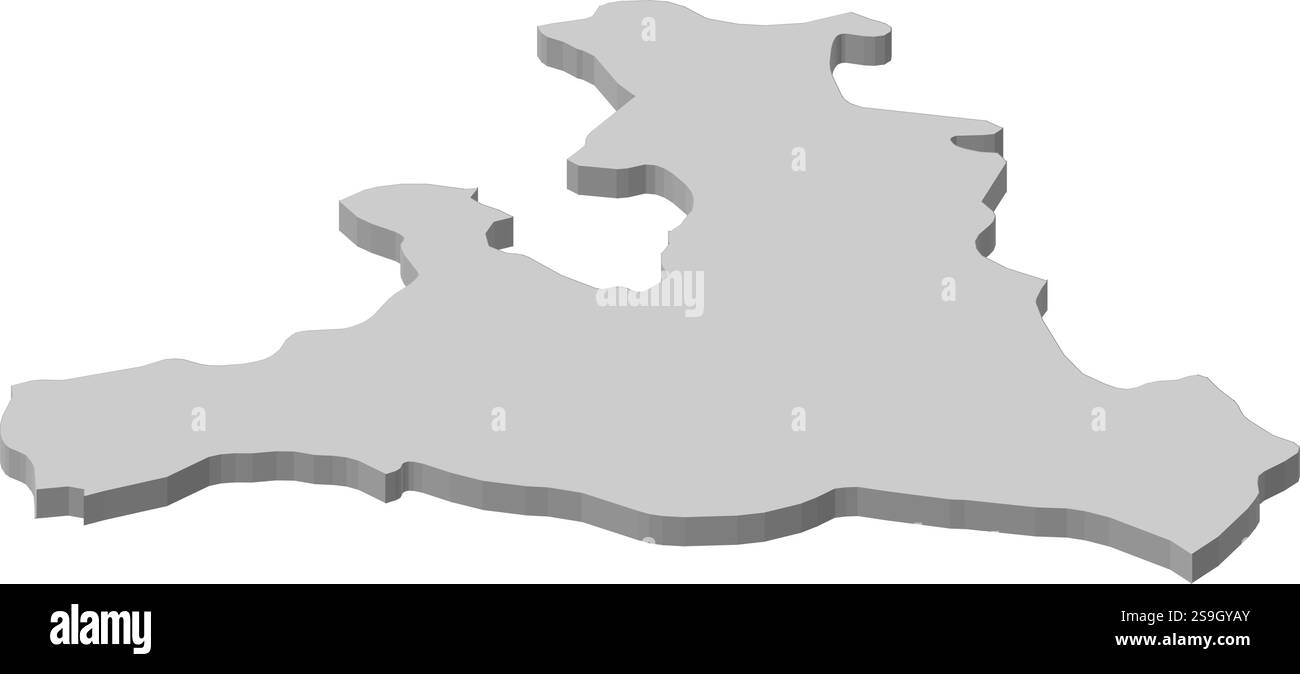 Carte de Salzbourg, une province de l'Autriche. Illustration de Vecteur Carte de Salzbourg, une province de l'Autriche. Illustration de Vecteur