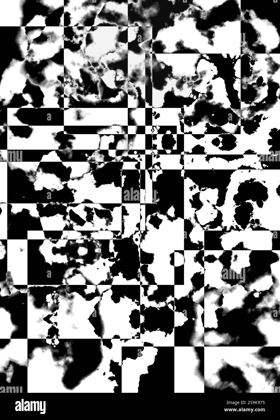 Fond abstrait noir blanc abstrait lignes de forme géométrique triangles effet 3d ombre lumineuse dégradé gris foncé argenté mur polygonal futuriste moderne Banque D'Images