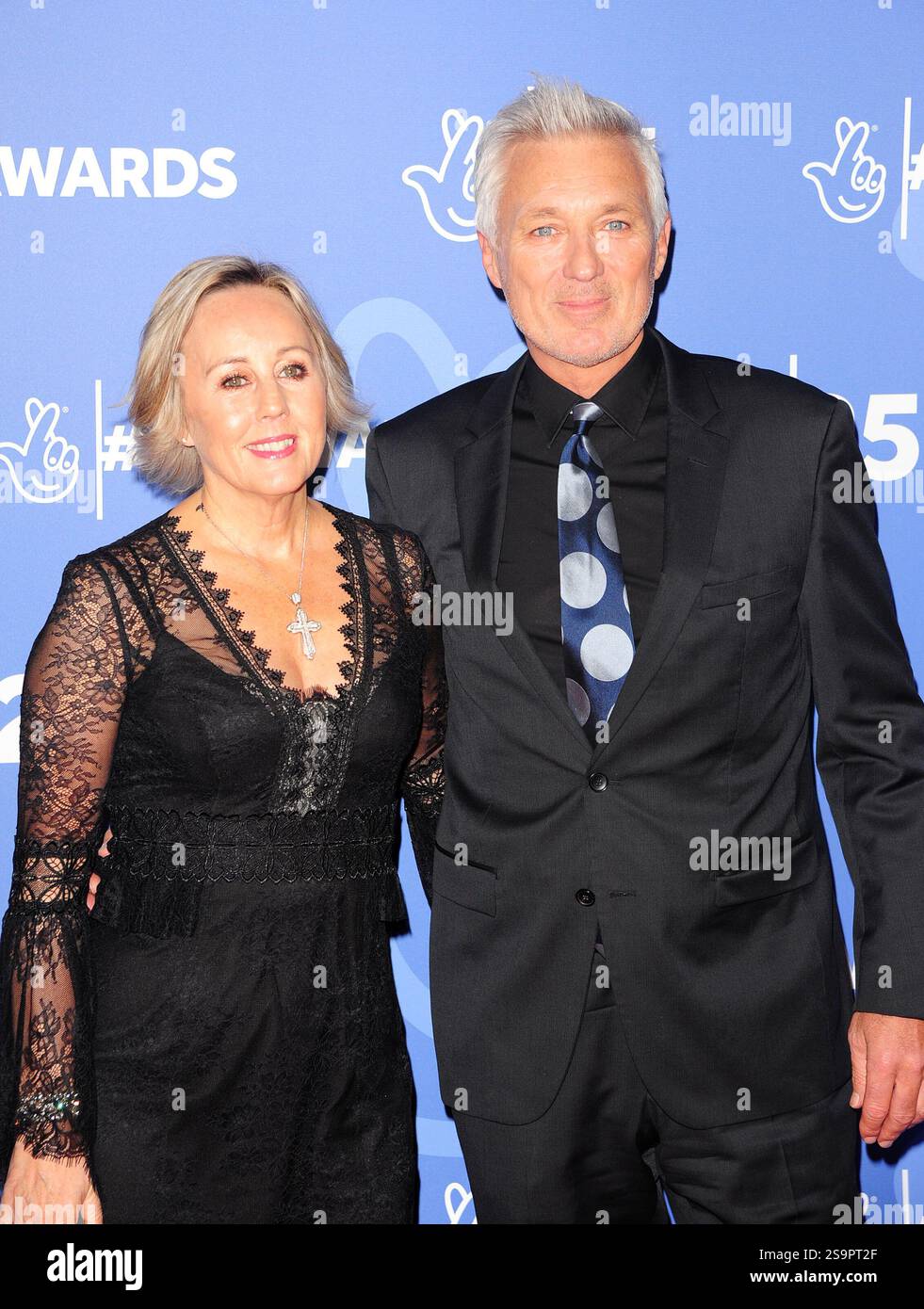 Shirlie Kemp et Martin Kemp assistent aux National Lottery Awards aux studios Television à Wood Lane à Londres Banque D'Images