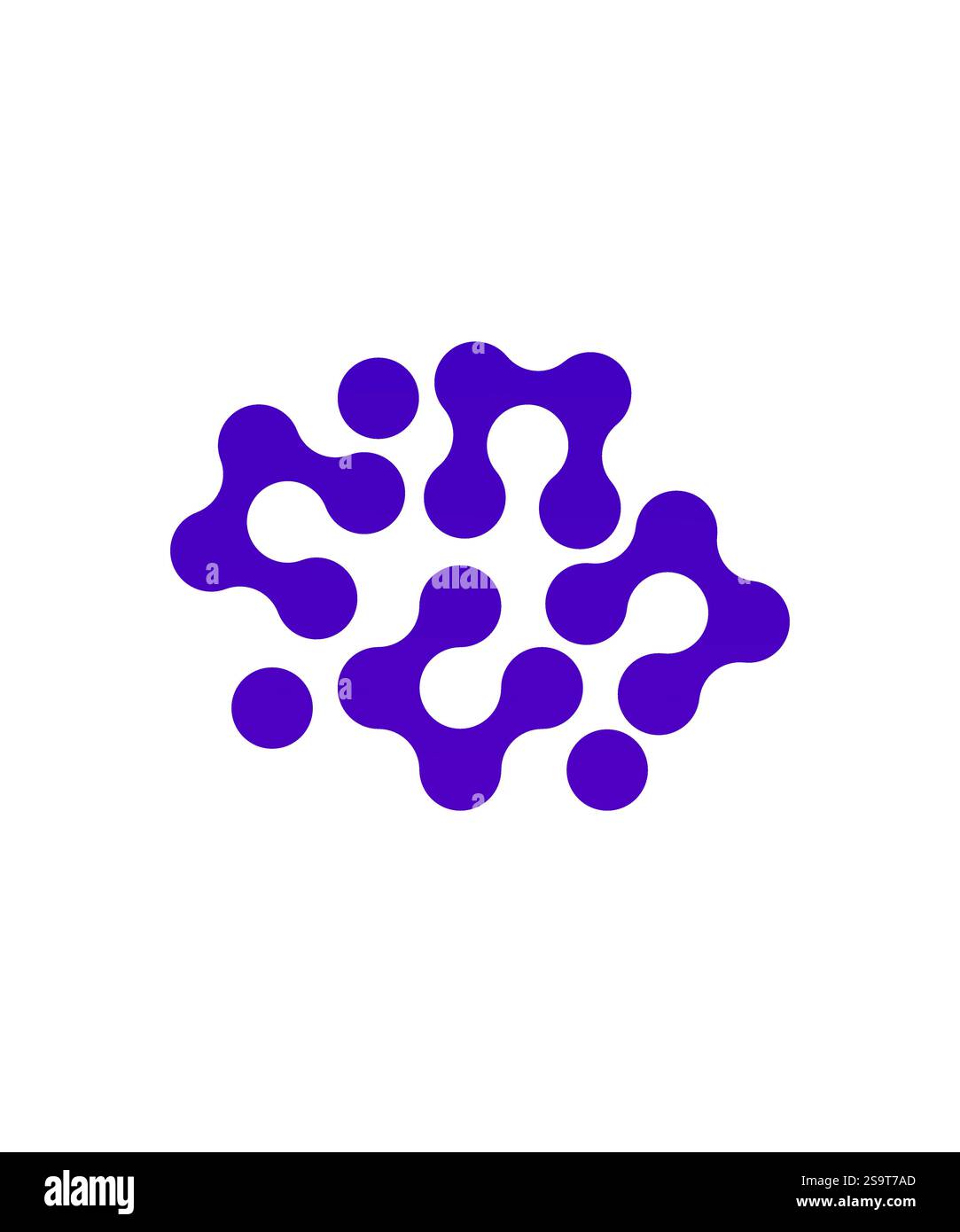 Logo de technologie gradient, illustration vectorielle de conception de logo de technologie Illustration de Vecteur