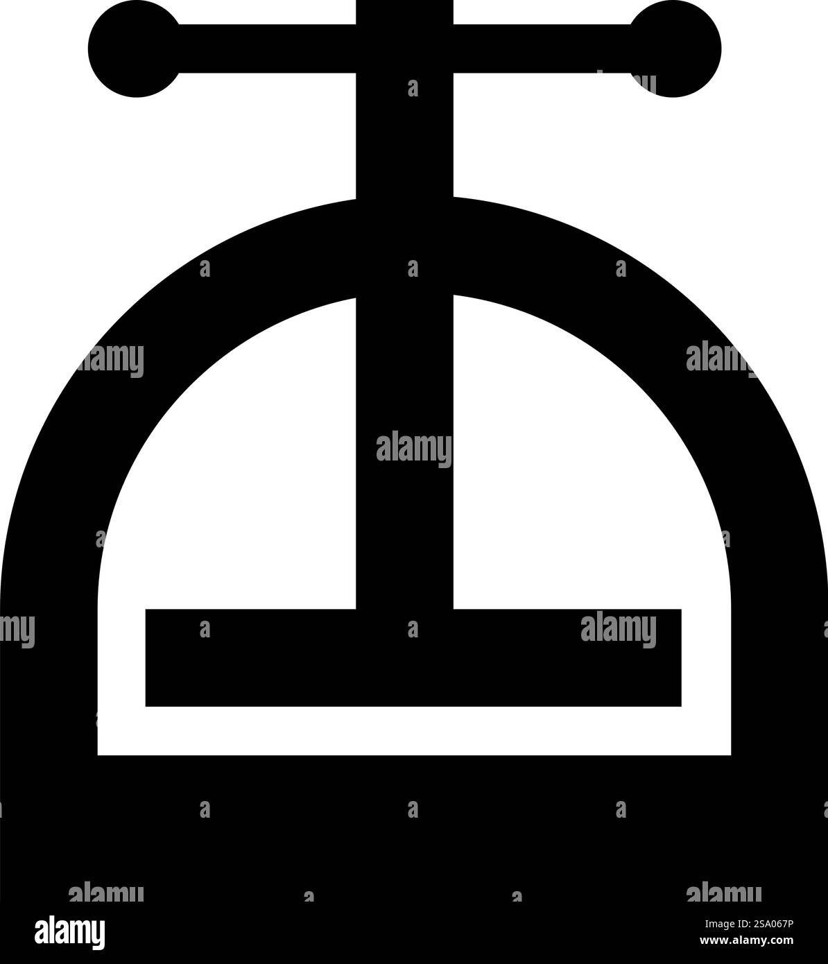 Icône de presse manuelle couleur noire illustration vectorielle image plat style simple. Icône de presse manuelle couleur noire illustration vectorielle image style plat Illustration de Vecteur